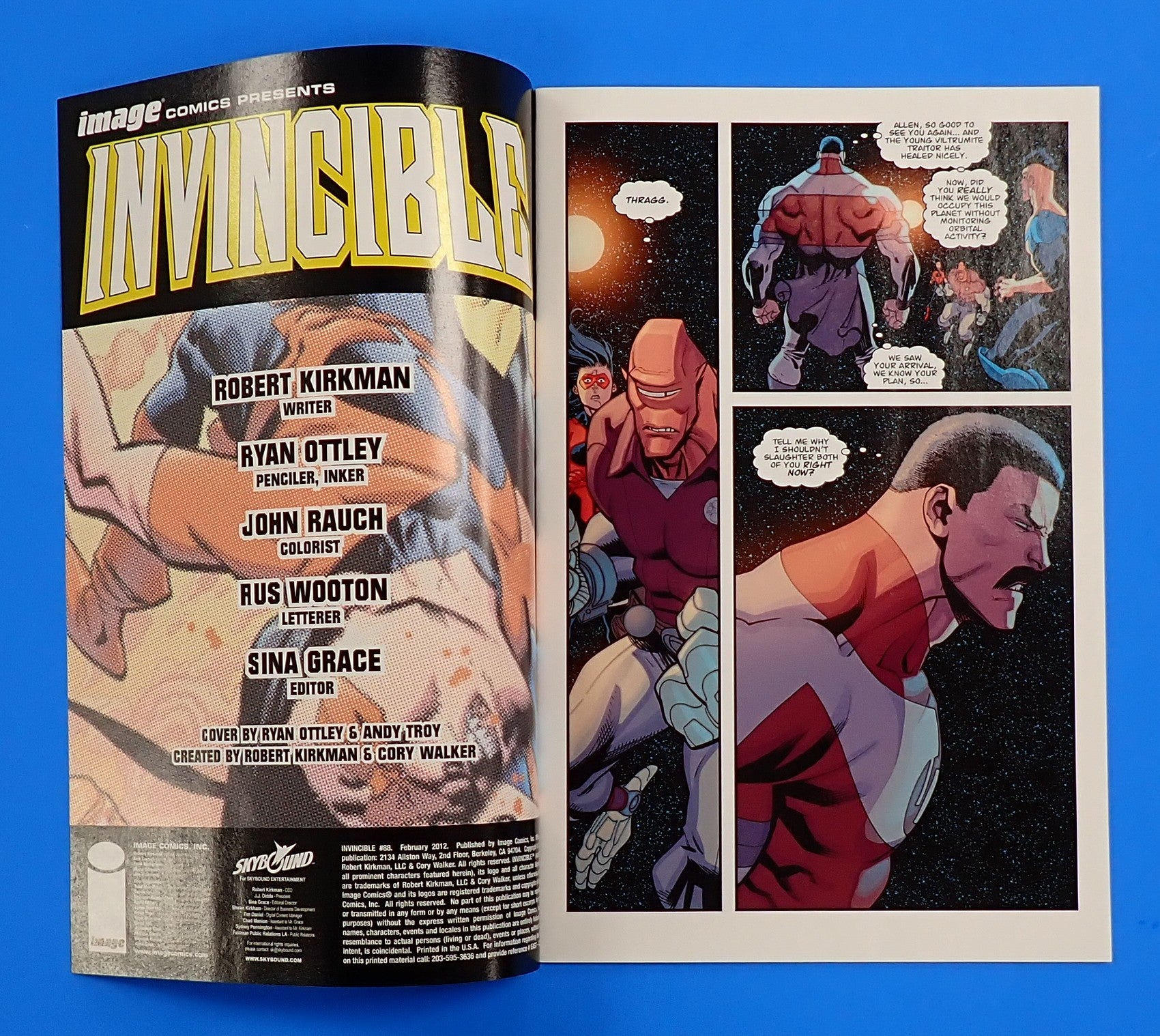 Invincible #88 (2012) - NM- (9.2) - Low Print Run