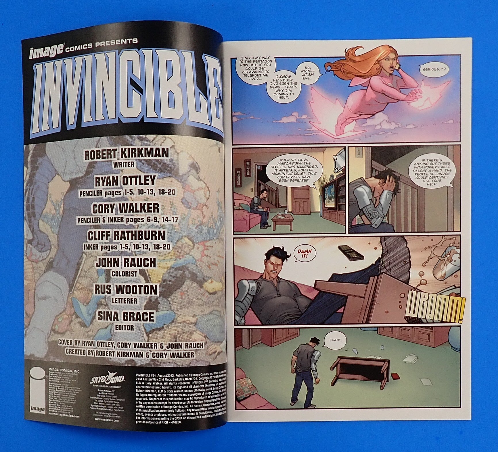 Invincible #94 (2012) - VF/NM (9.0) - Low Print Run