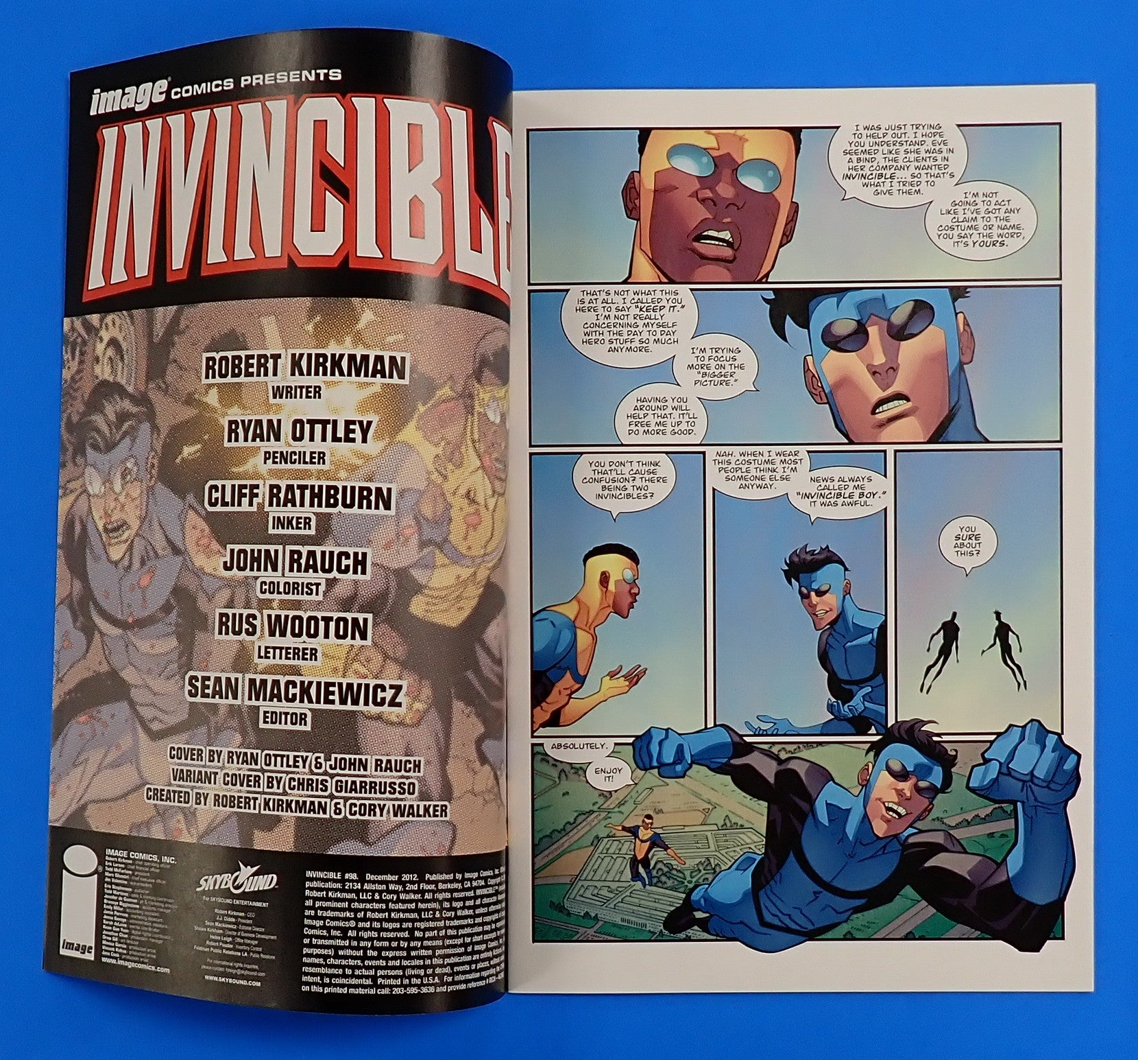 Invincible #98 (2013) - NM- (9.2) - Low Print Run