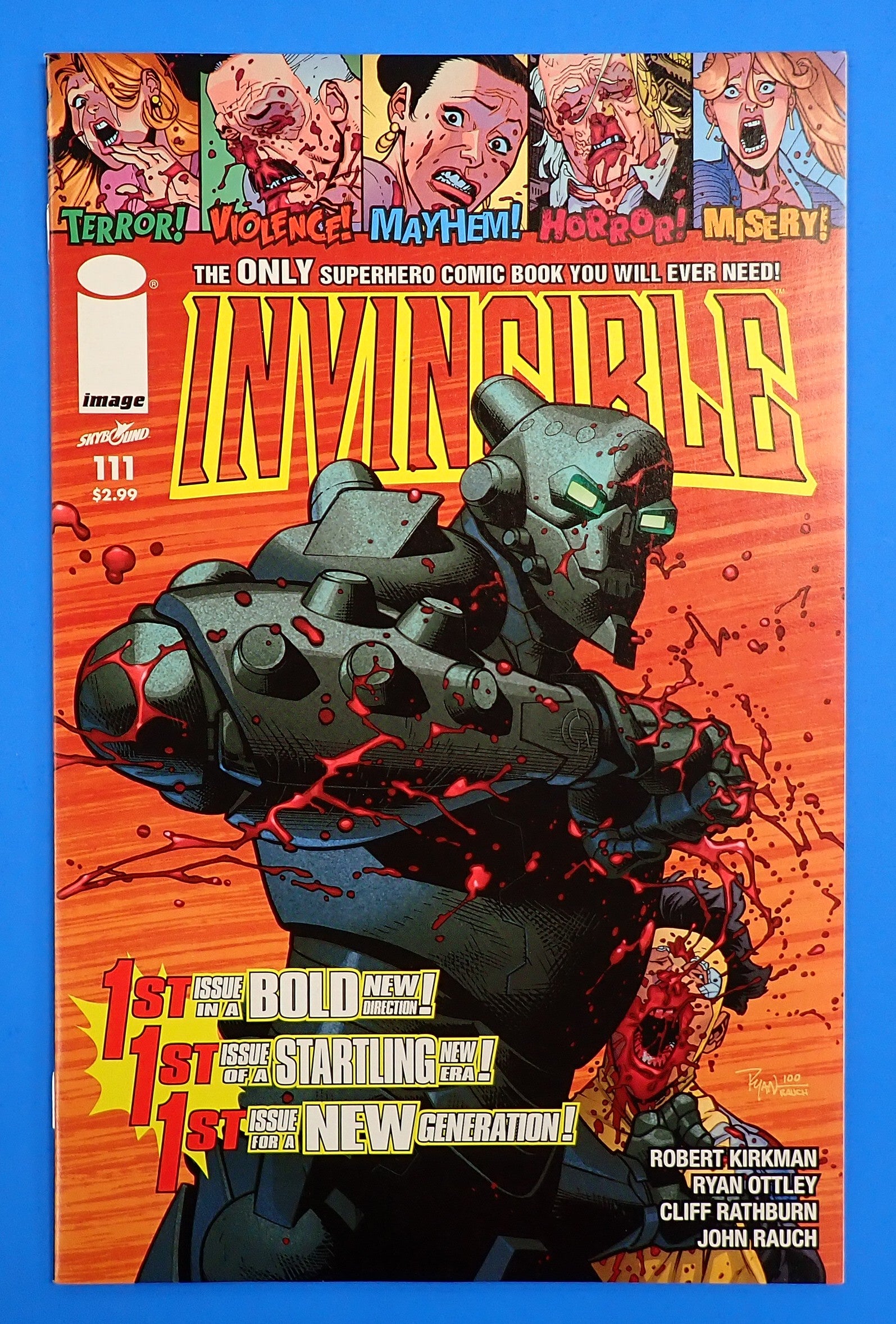 Invincible #111 (2014) - NM- (9.2) - Death of Cecil