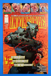 Invincible #111 (2014) - NM- (9.2) - Death of Cecil