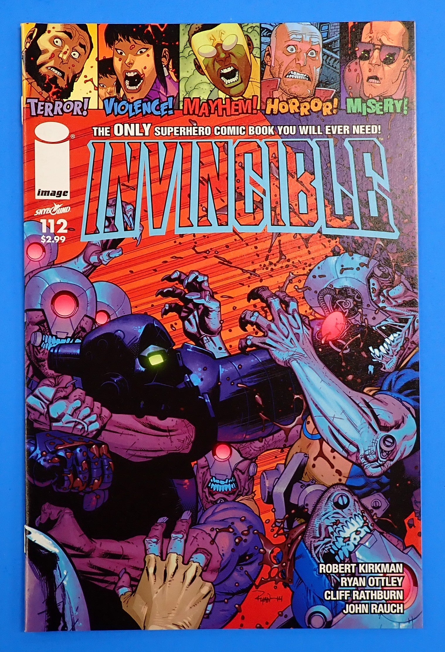 Invincible #112 (2014) - NM- (9.2) - Several Character Deaths