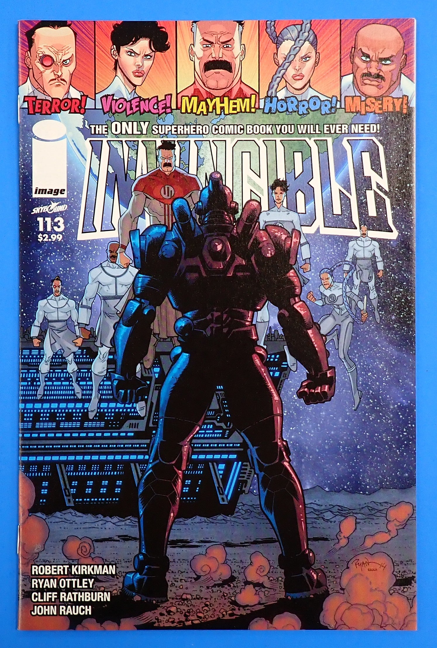 Invincible #113 (2014) - NM- (9.2) - 1st App. Terra