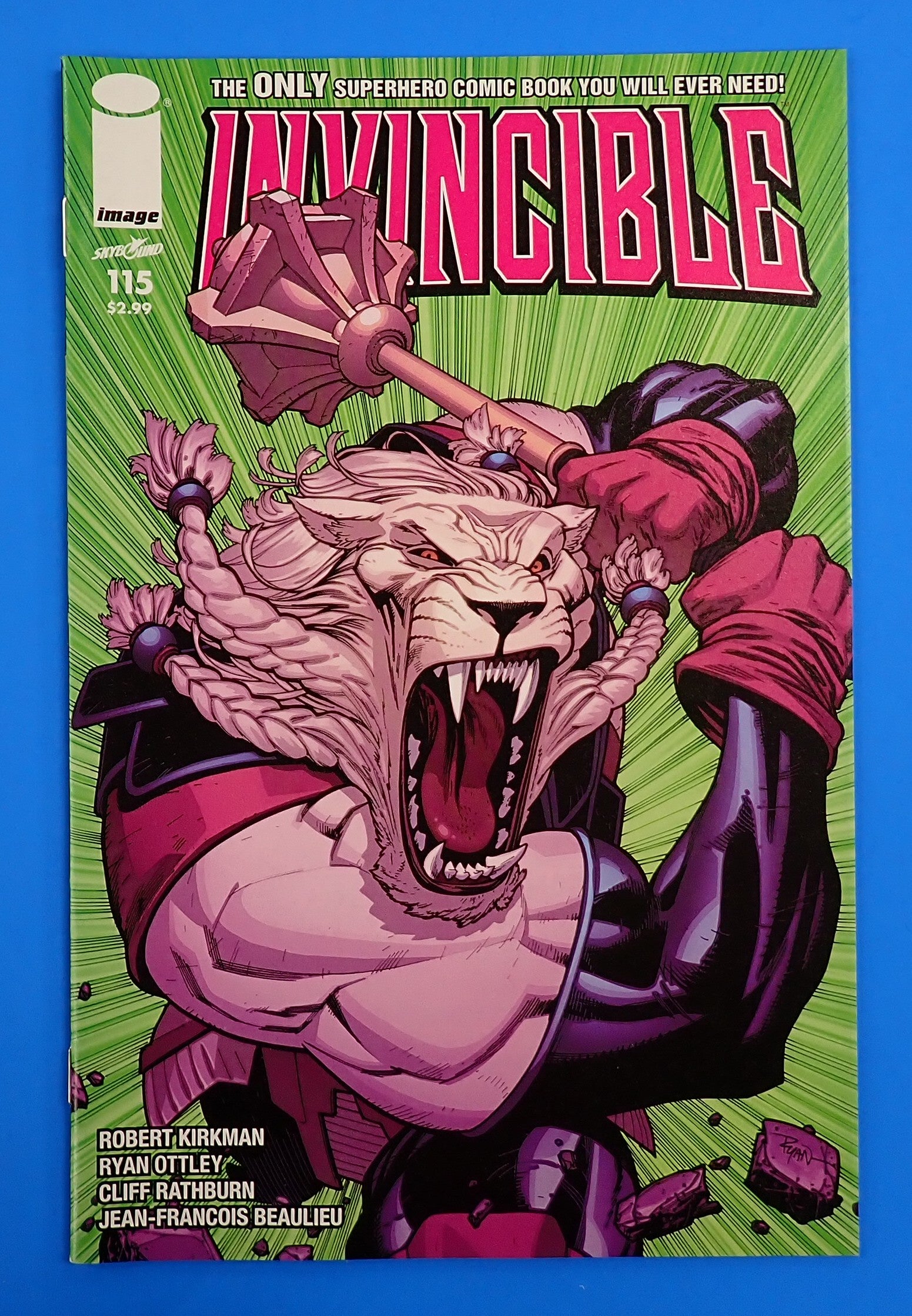 Invincible #115 (2014) - NM- (9.2) - 1st Cover App. Battle Beast
