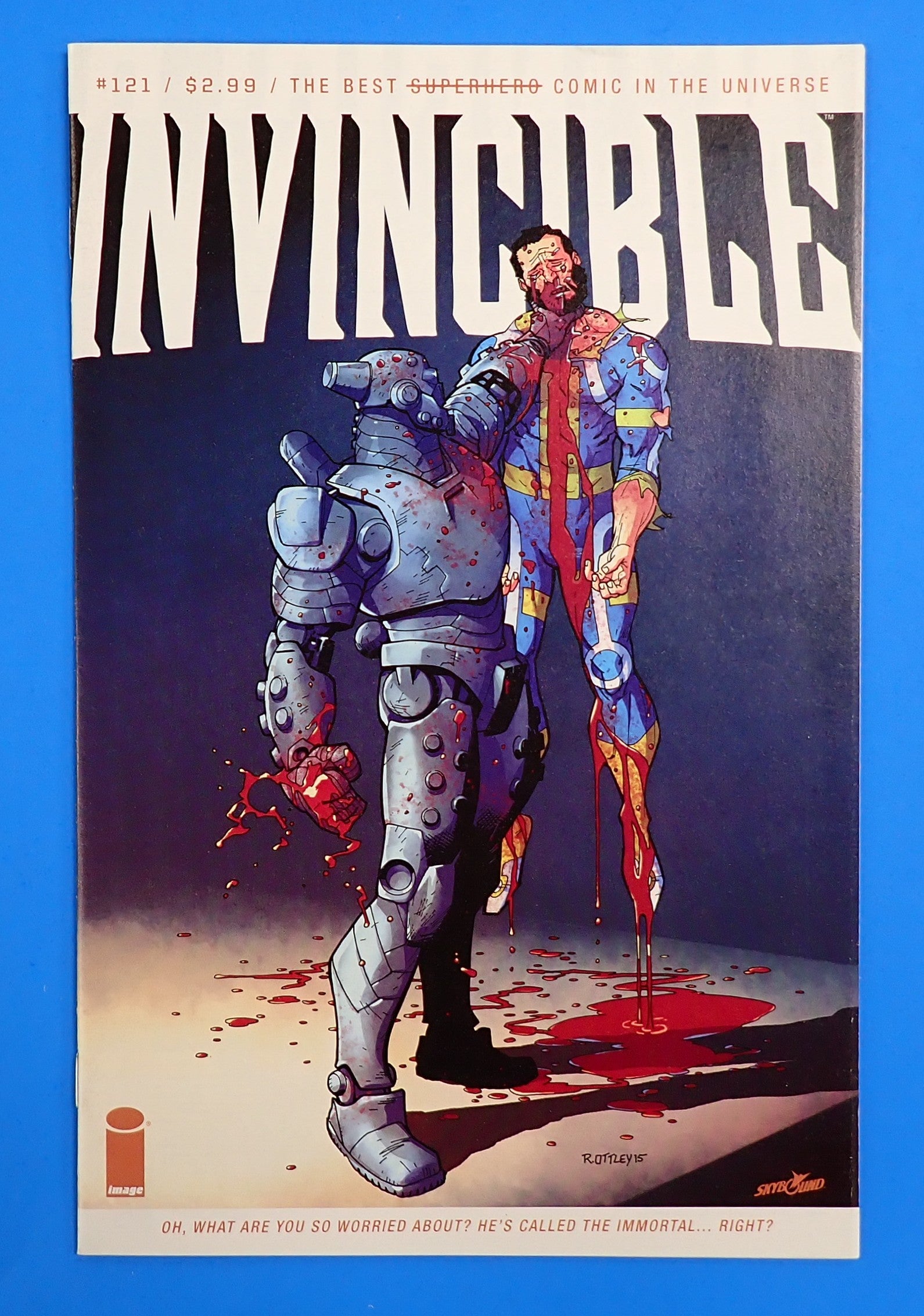 Invincible #121 (2015) - NM- (9.2) -Low Print Run