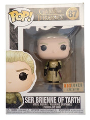 Funko Pop! vinyl figure packaging of Ser Brienne of Tarth from Game of Thrones, BoxLunch exclusive.
