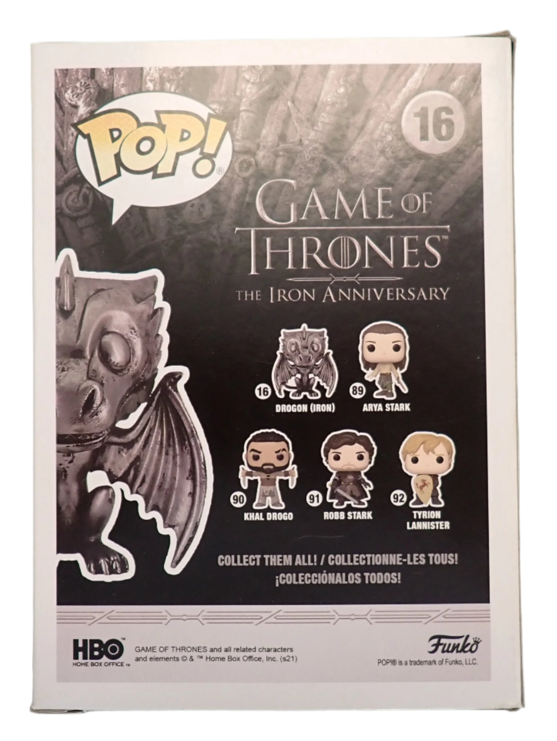 Drogon (Iron) - POP! #16