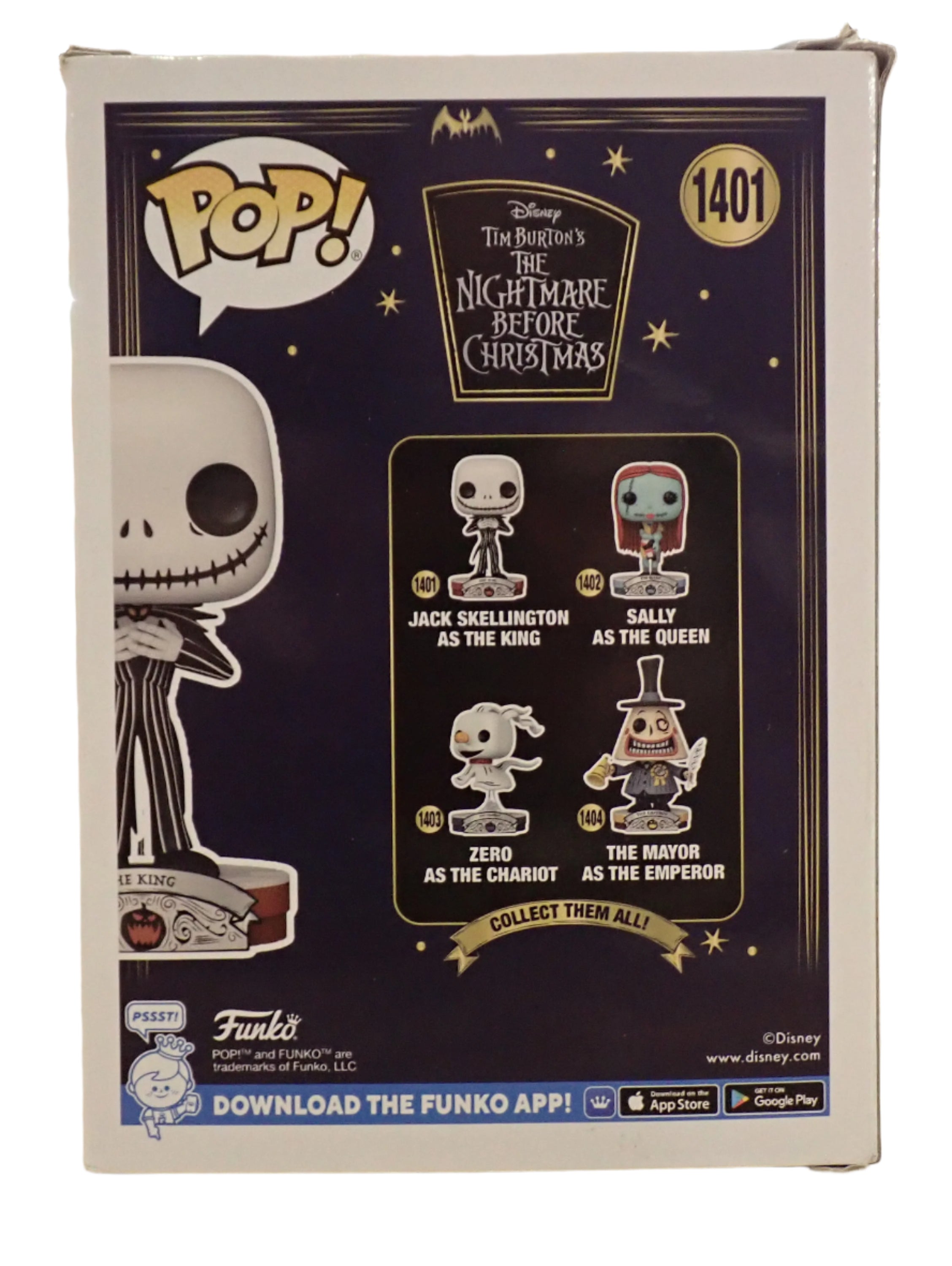 Jack Skellington as the King - POP! #1401