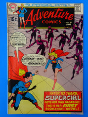 Adventure Comics #381 (1969) - VG/FN (5.0) - Begin Ongoing Stories Feat. Supergirl