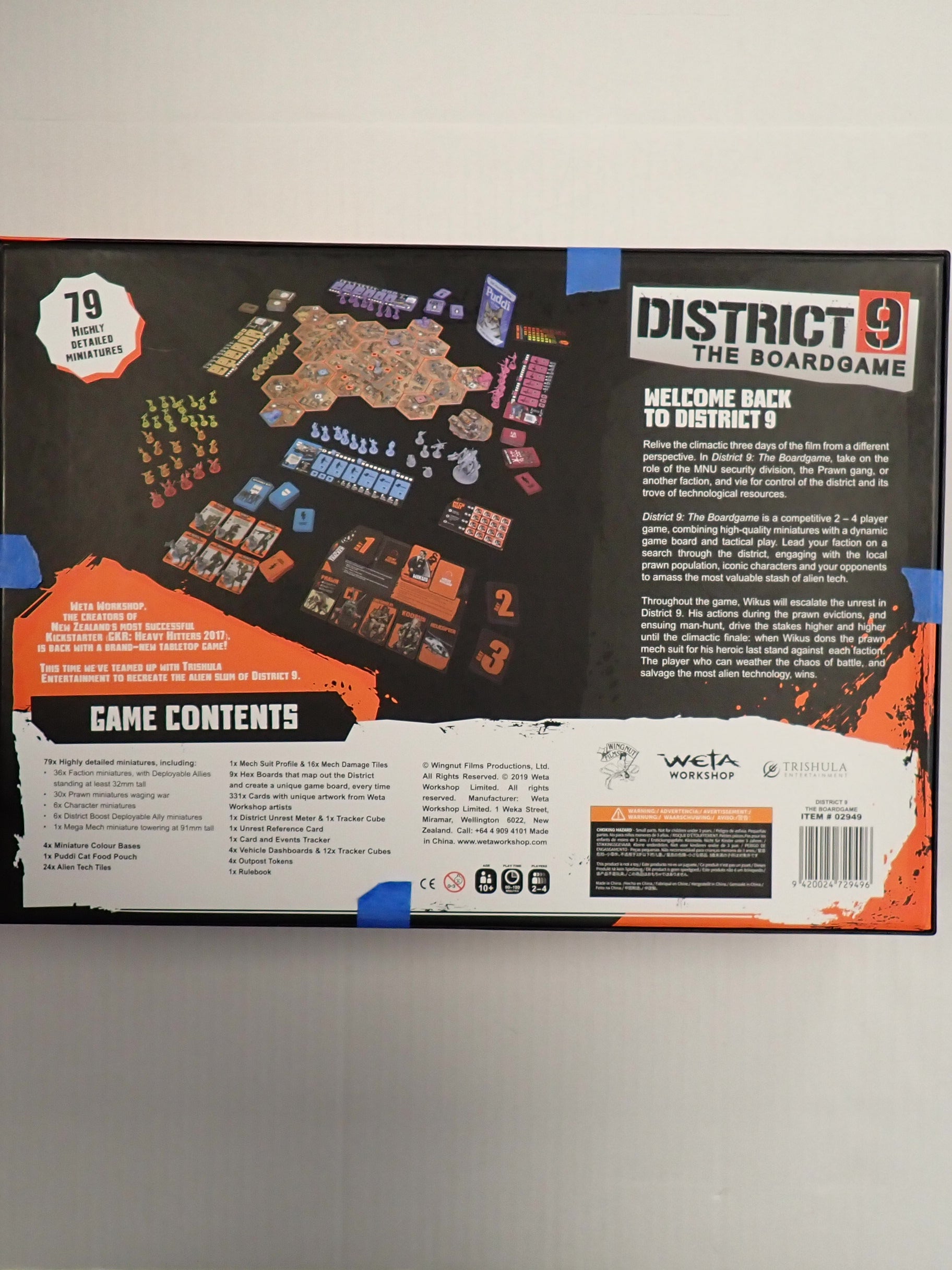 District 9 The Board Game [Pre-Owned]