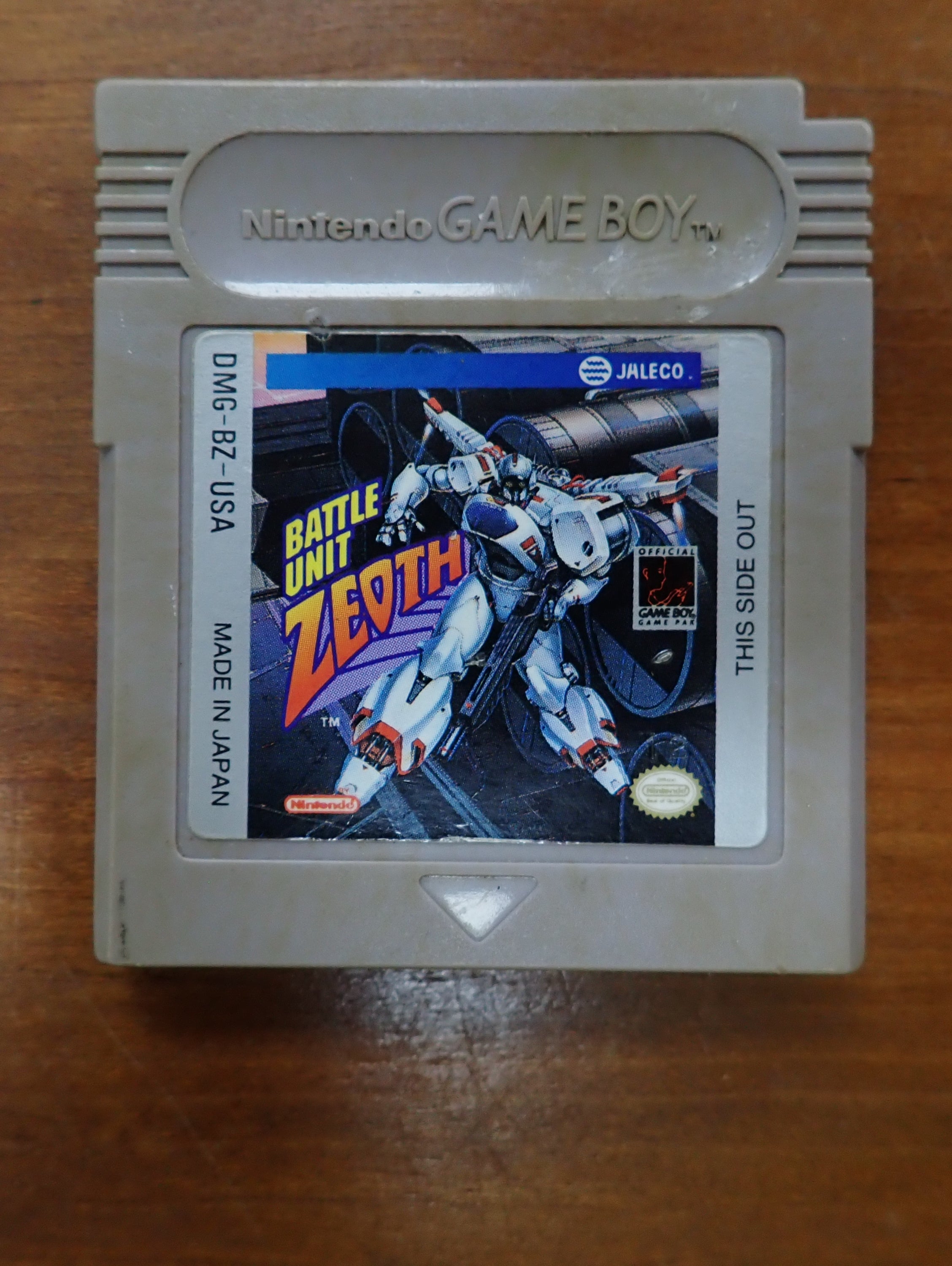 Battle Unit Zeoth - Game Boy