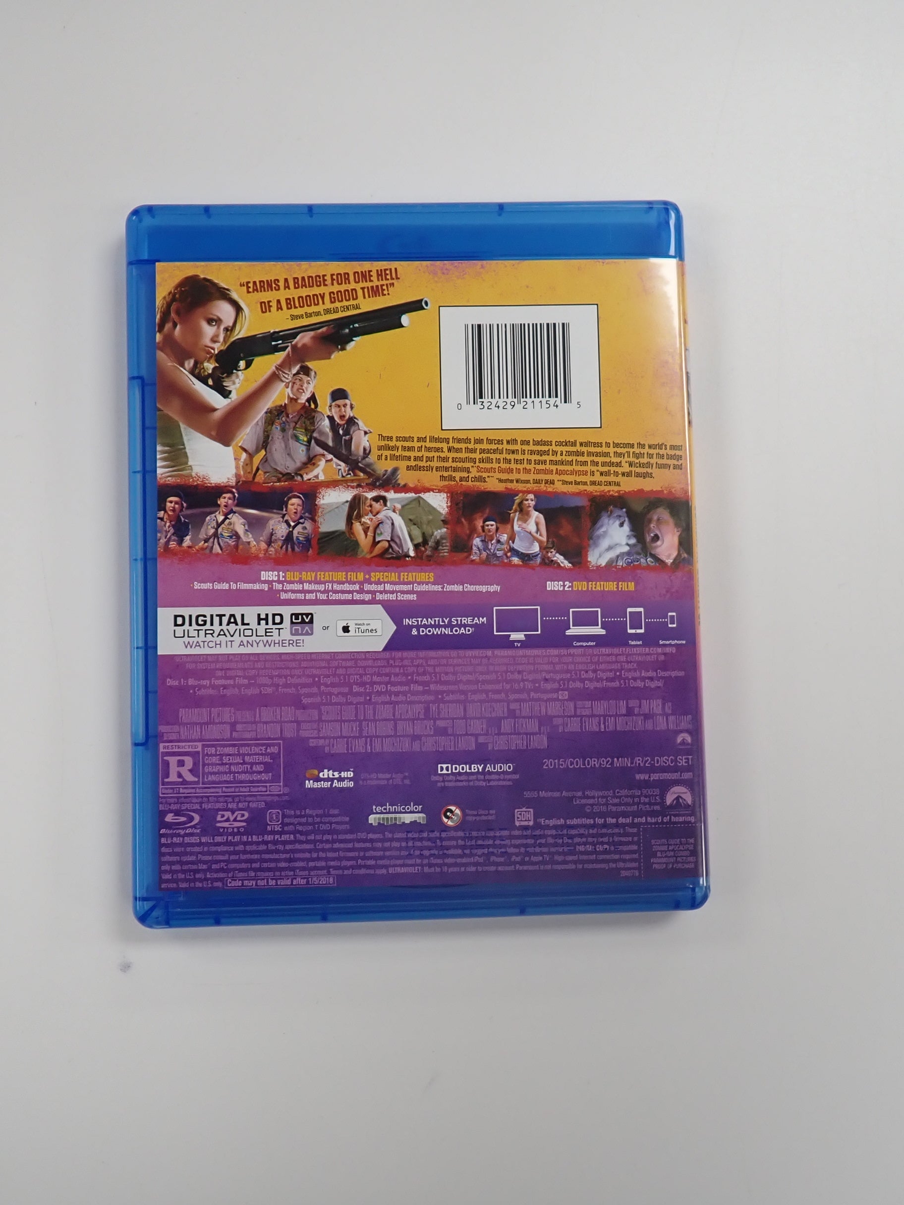Scouts Guide to the Zombie Apocalypse - Blu-Ray [Pre-Owned]