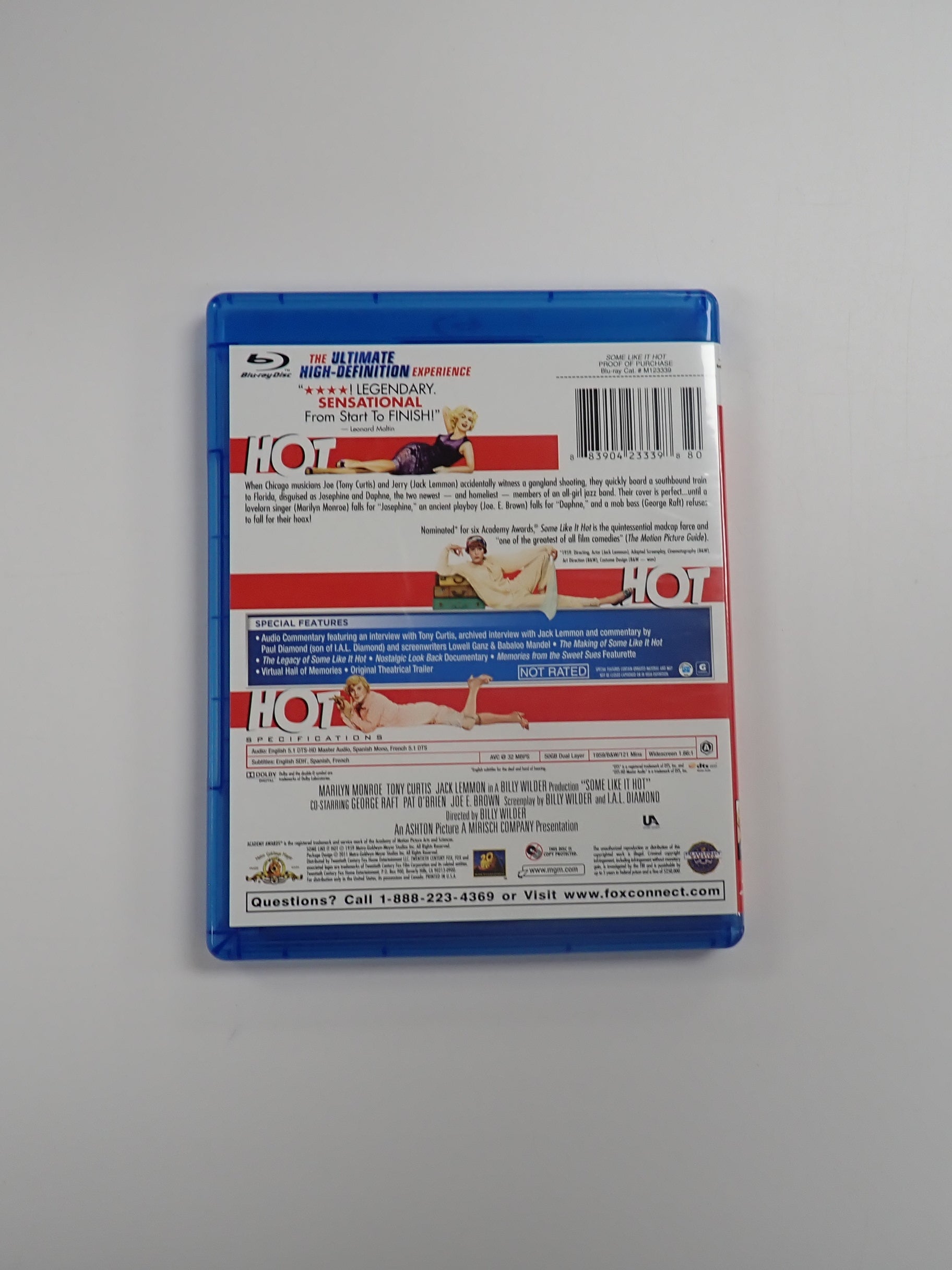 Some Like it Hot - Blu-Ray [Pre-Owned]