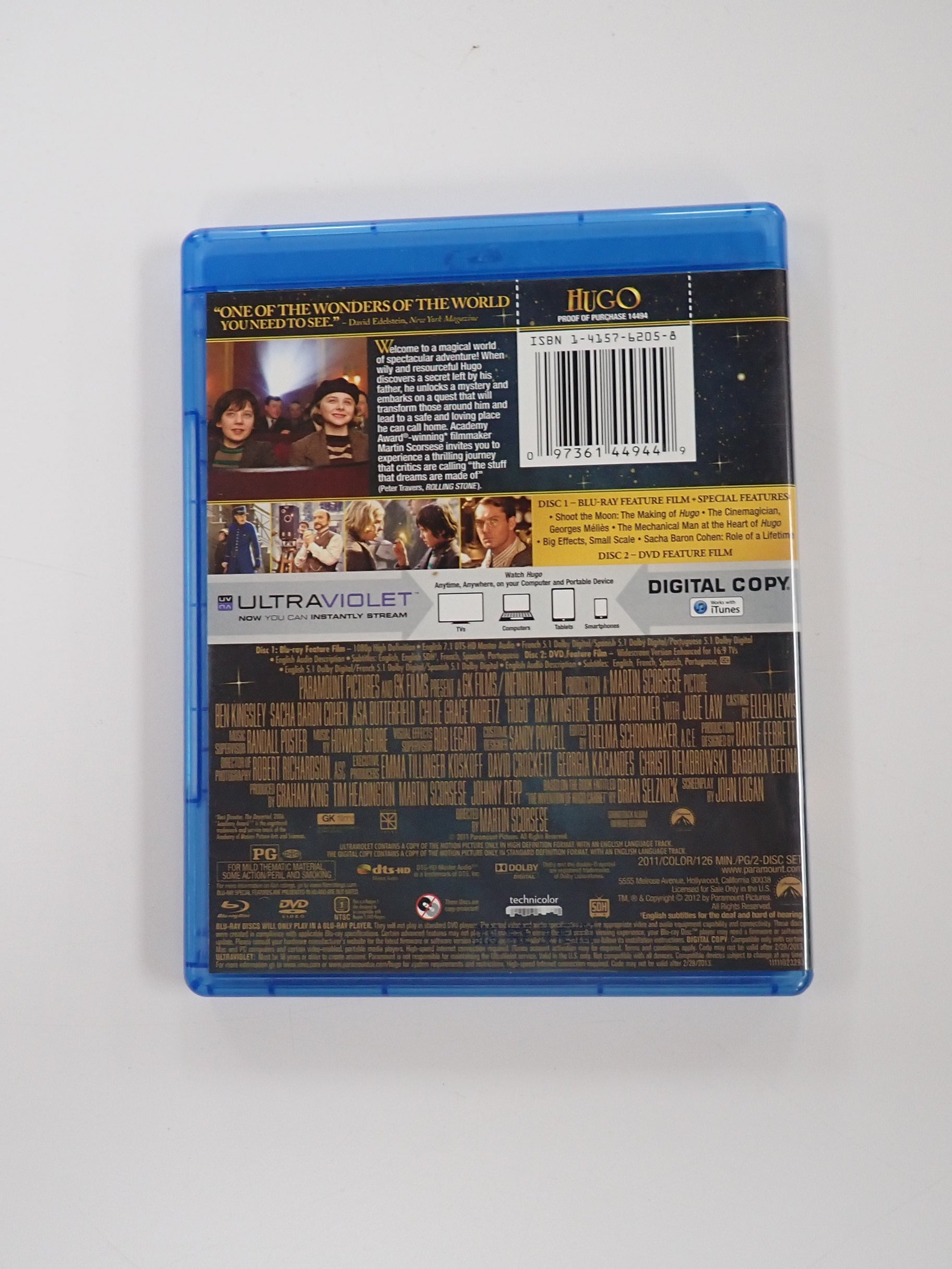 Hugo - Blu-Ray [Pre-Owned]