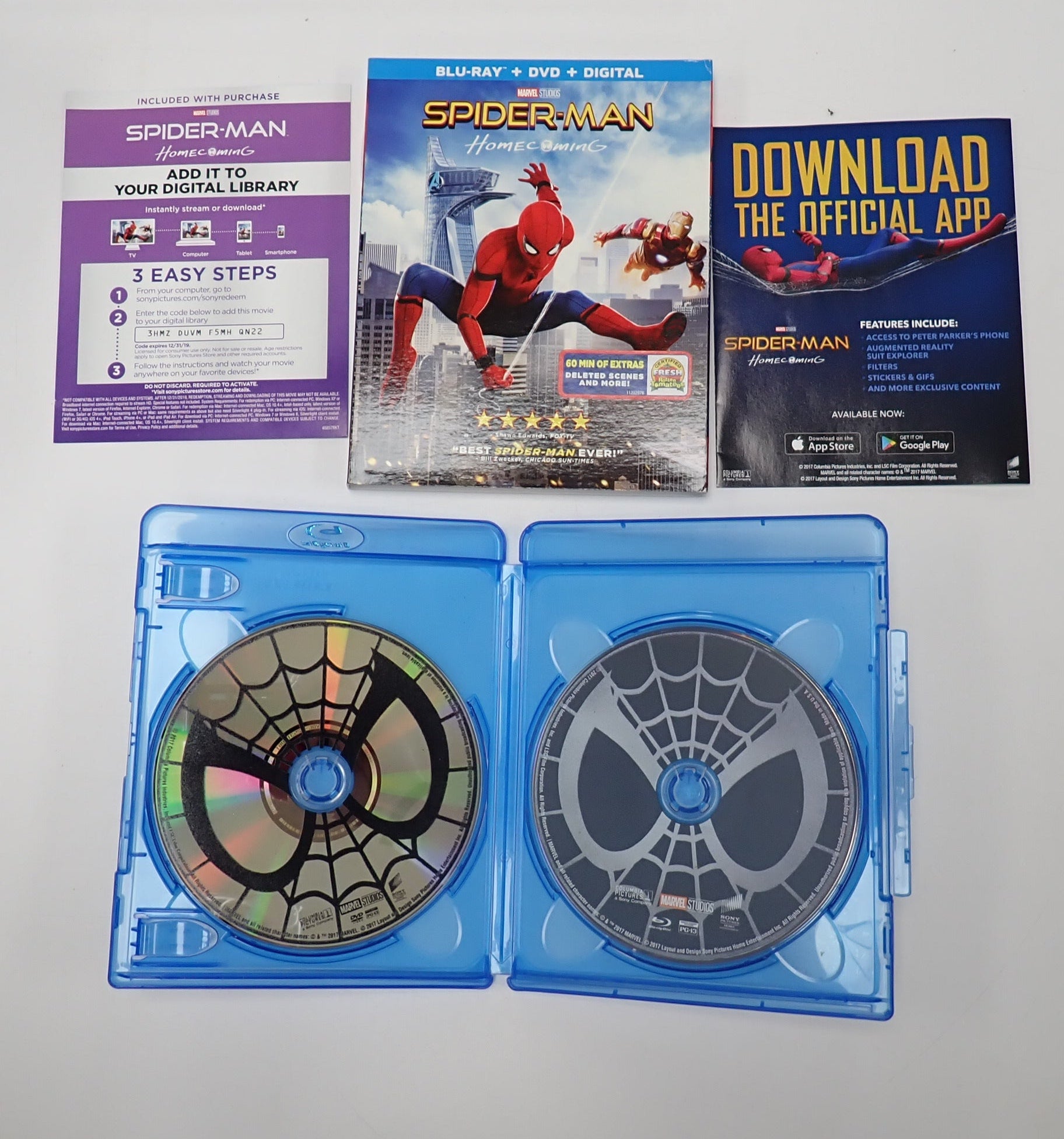 Spider-Man: Homecoming - Blu-Ray [Pre-Owned]