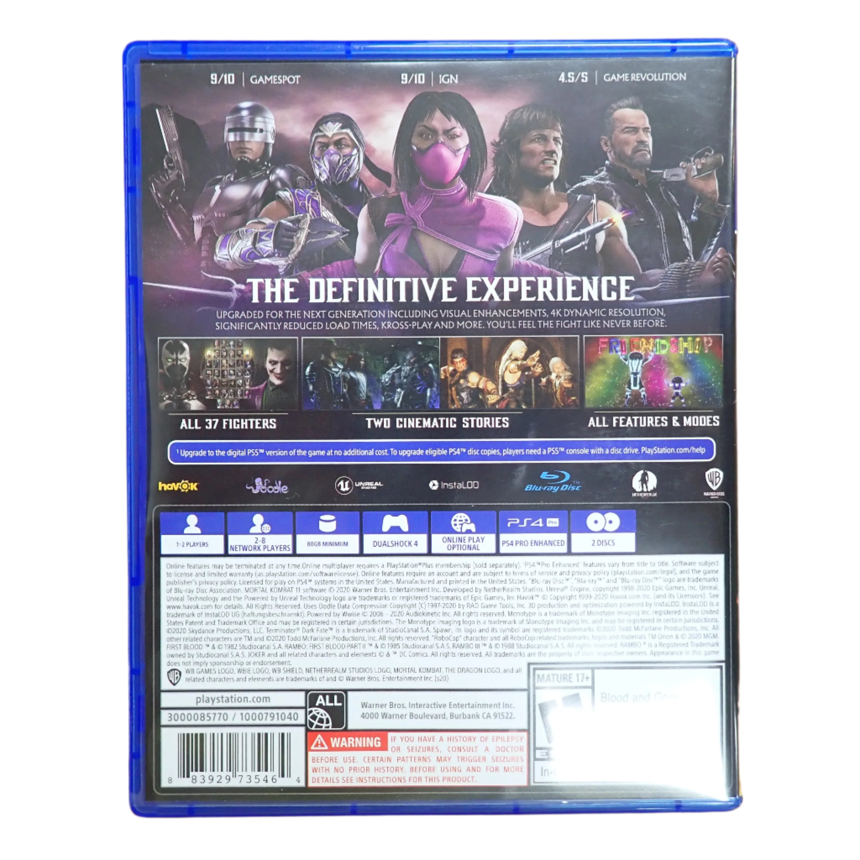 Mortal Kombat 11 Ultimate - PS4