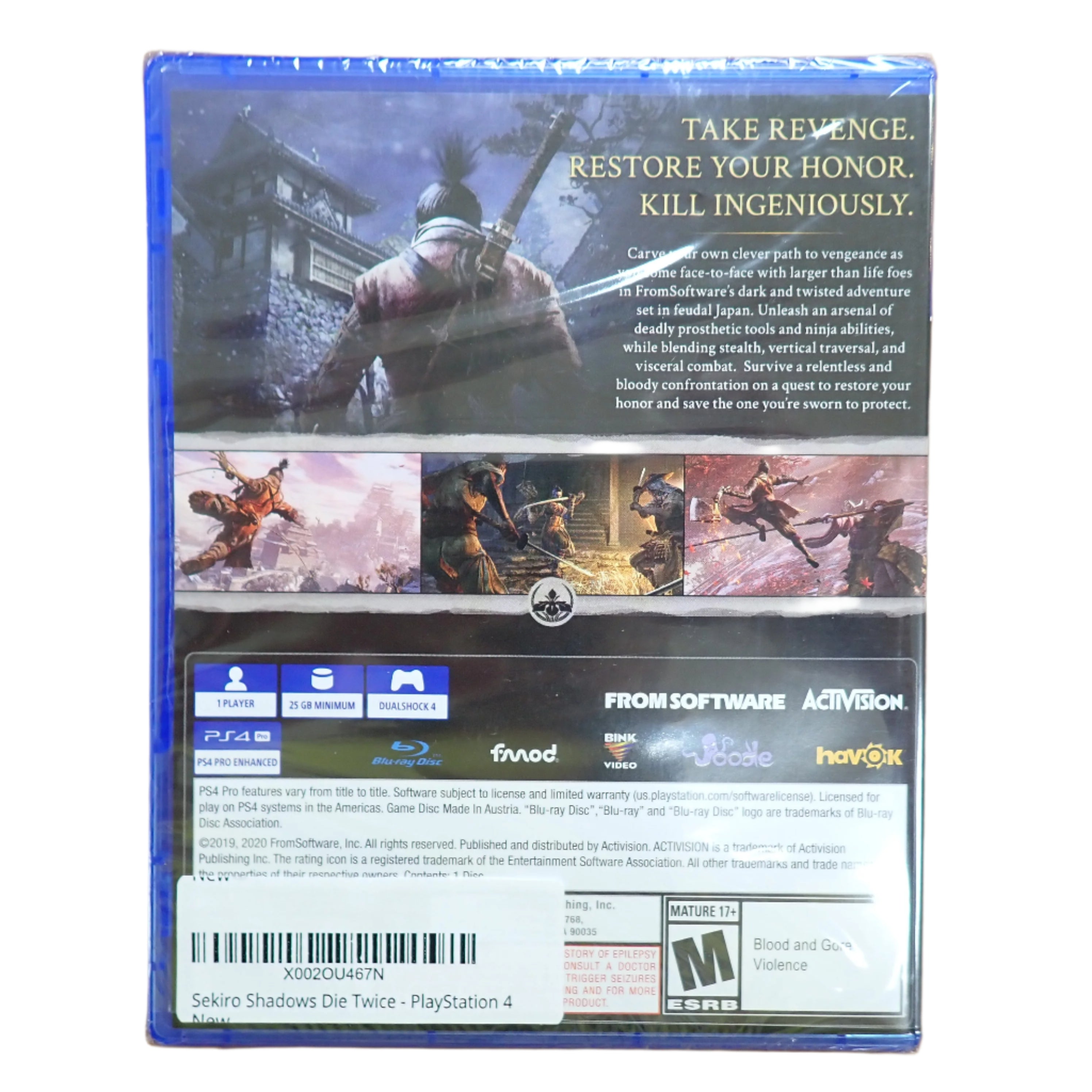 Sekiro GOTY Edition - PS4