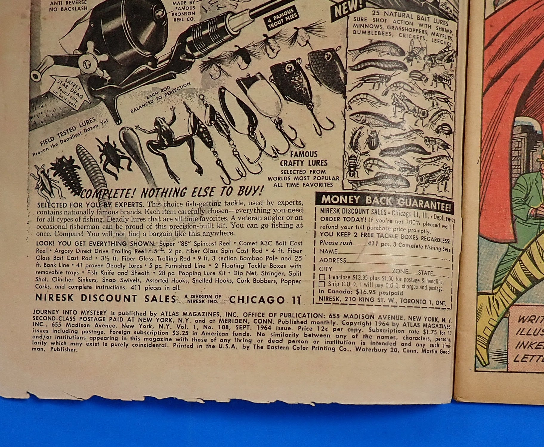 Journey Into Mystery #108 (1964) - GD/VG (3.0) - 1st App. of Sindri
