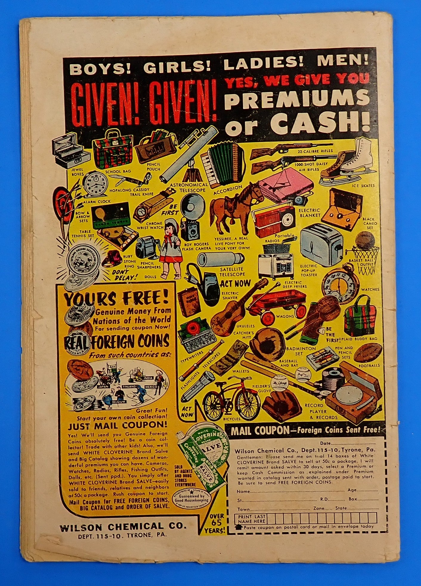 Action Comics #254 (1959) - FR/GD (1.0-1.5) - 1st Meeting Bizarro & Superman