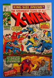 X-Men Annual #1 (1970) - VG- (3.5) - Reprints X-Men #9