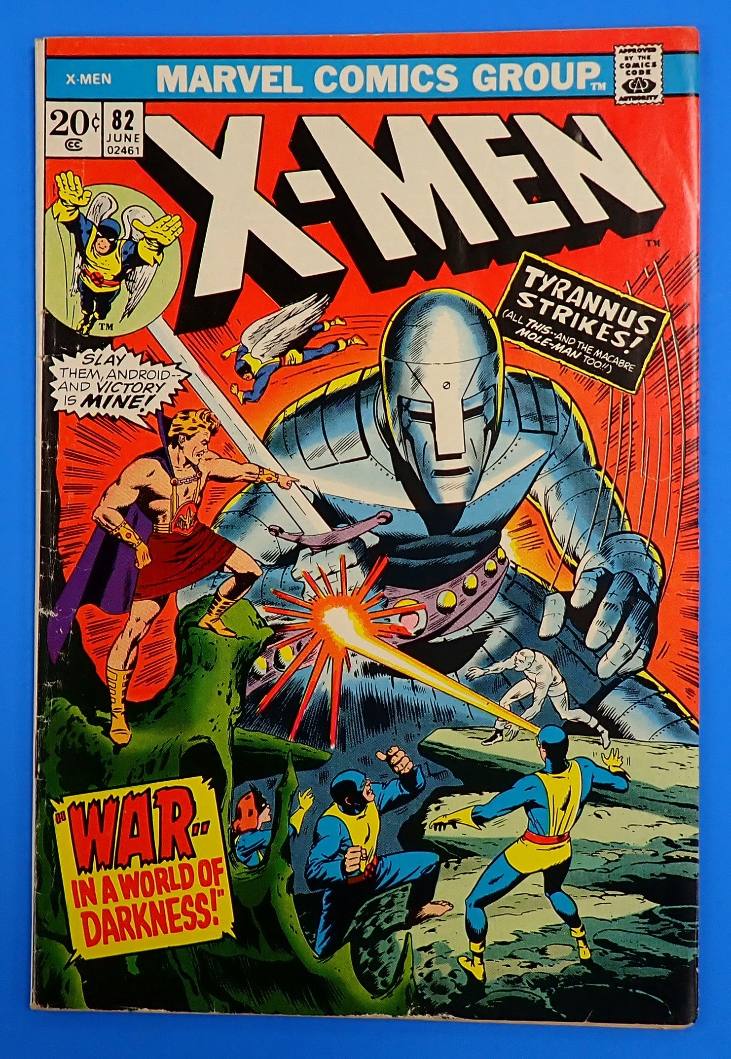 X-Men #82 (1973) - FN- (5.5) - Reprints Issue #34