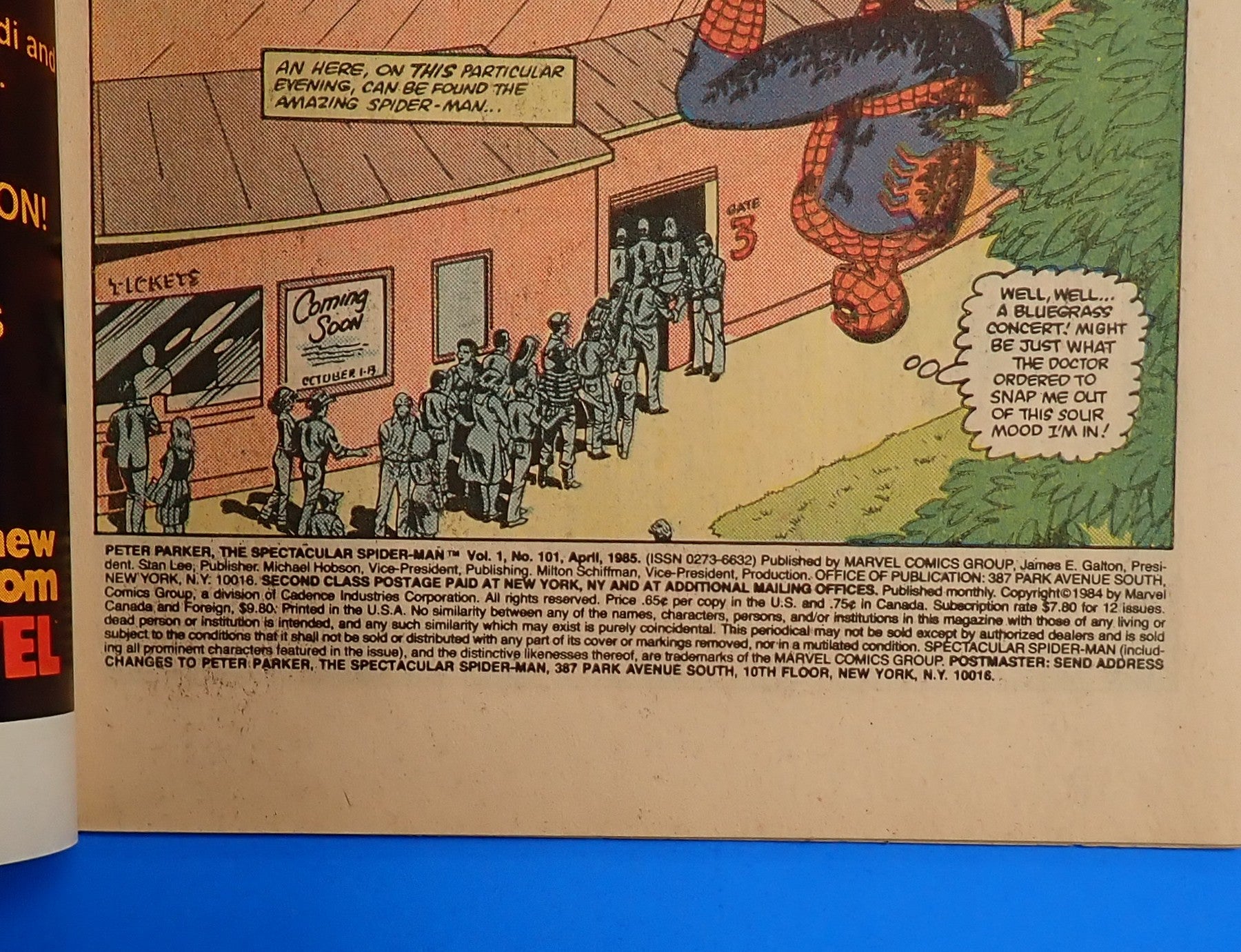 Spectacular Spider-Man #101 (1985) - FN/FN- (5.5-6.0) - Iconic John Byrne Cover