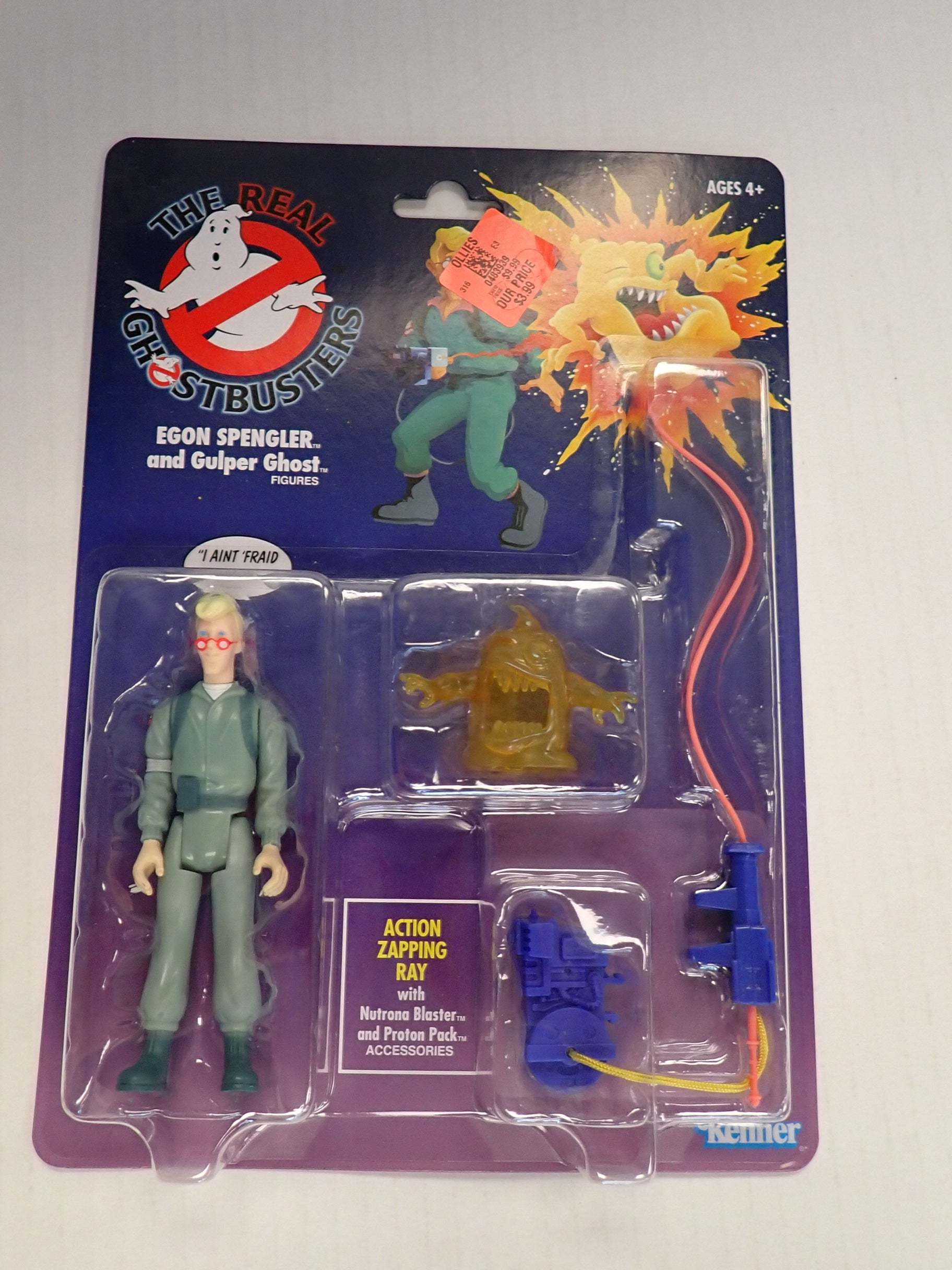 Egon Spengler and Gulper Ghost Kenner [Pre-Owned]