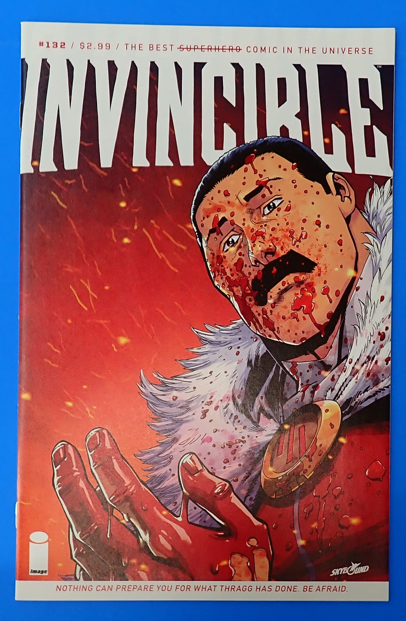 Invincible #132 (2017) - NM- (9.2) - Death of Oliver & Onaan