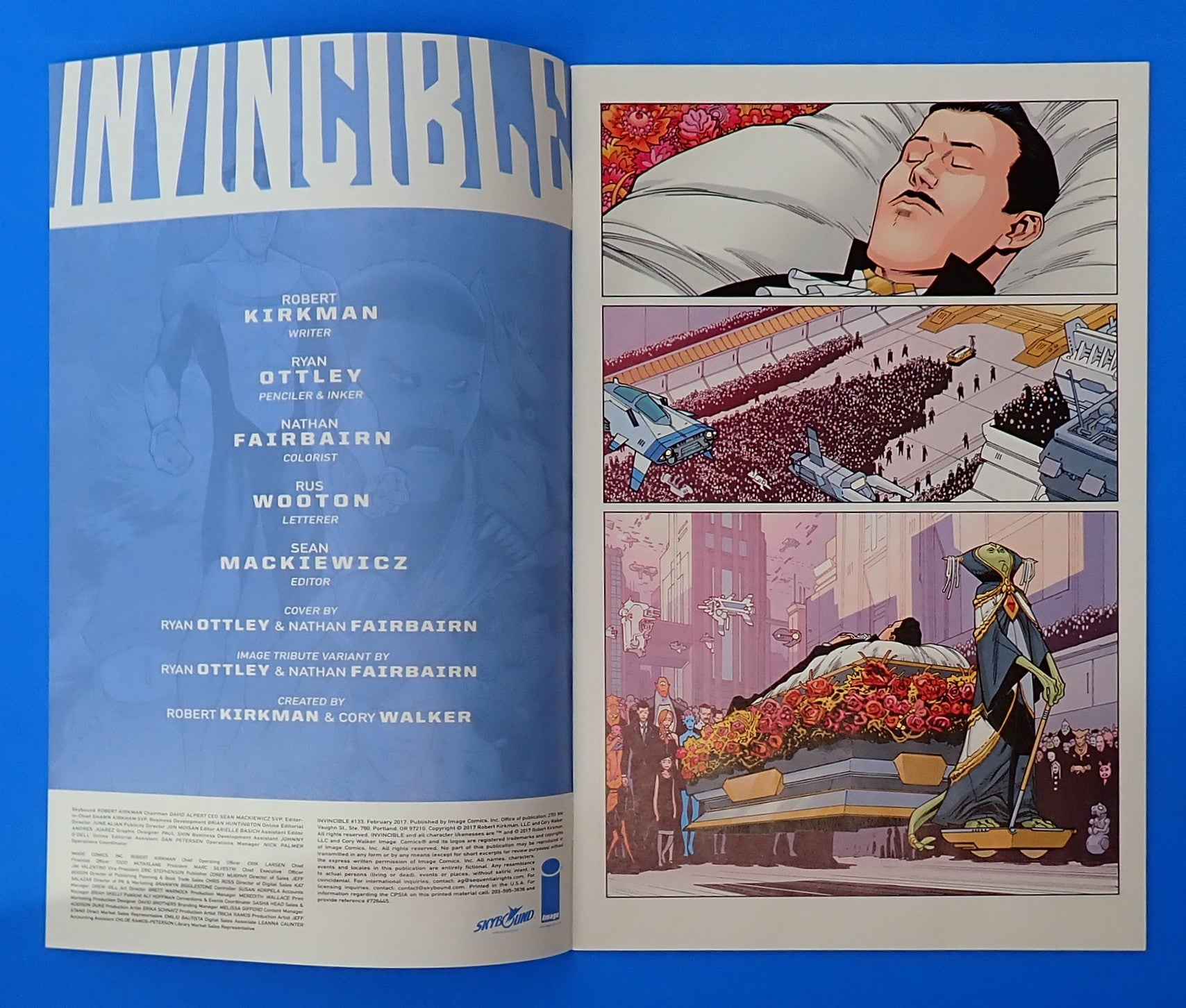 Invincible #133 (2017) - NM- (9.2) - Low Print Run