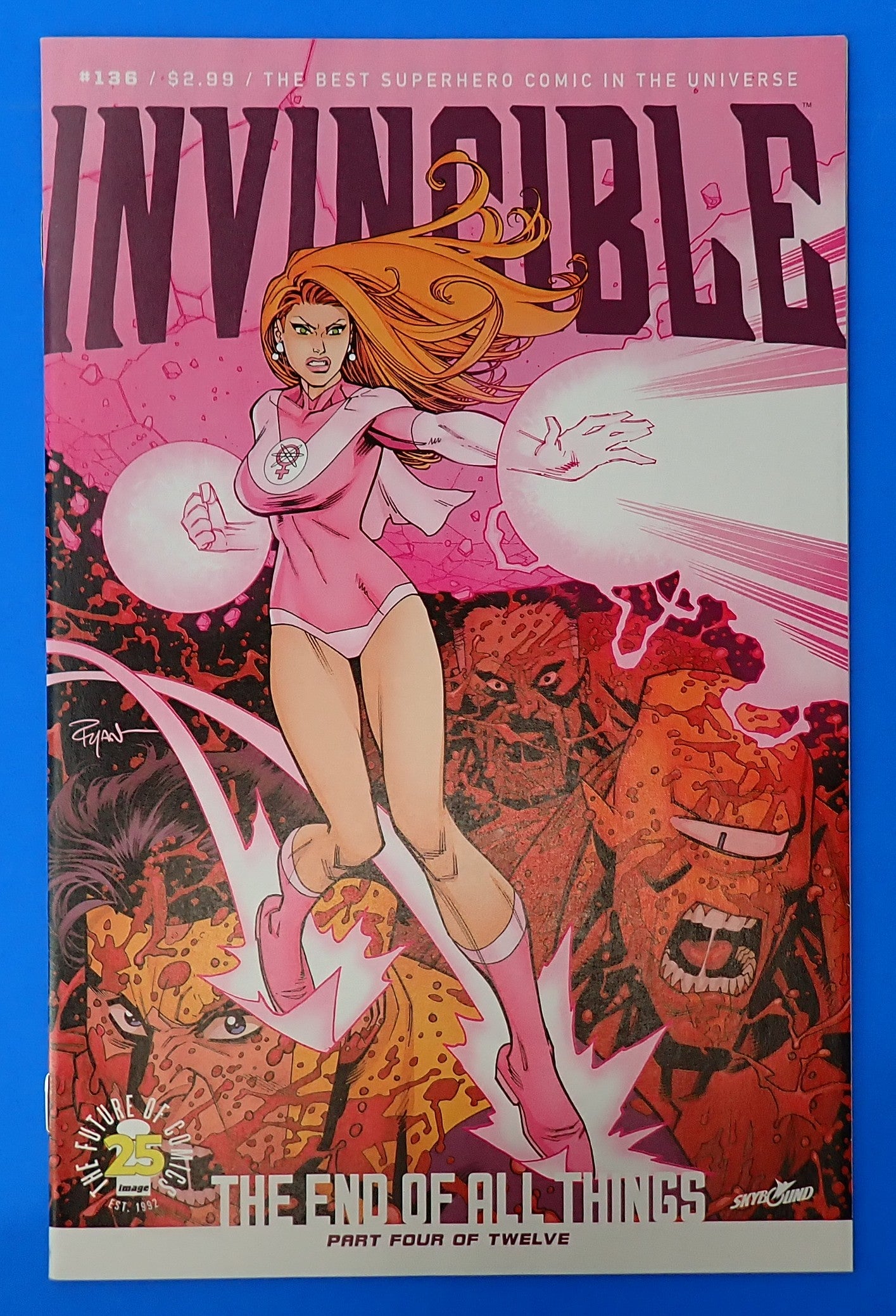 Invincible #136 (2017) - NM- (9.2) - Low Print Run