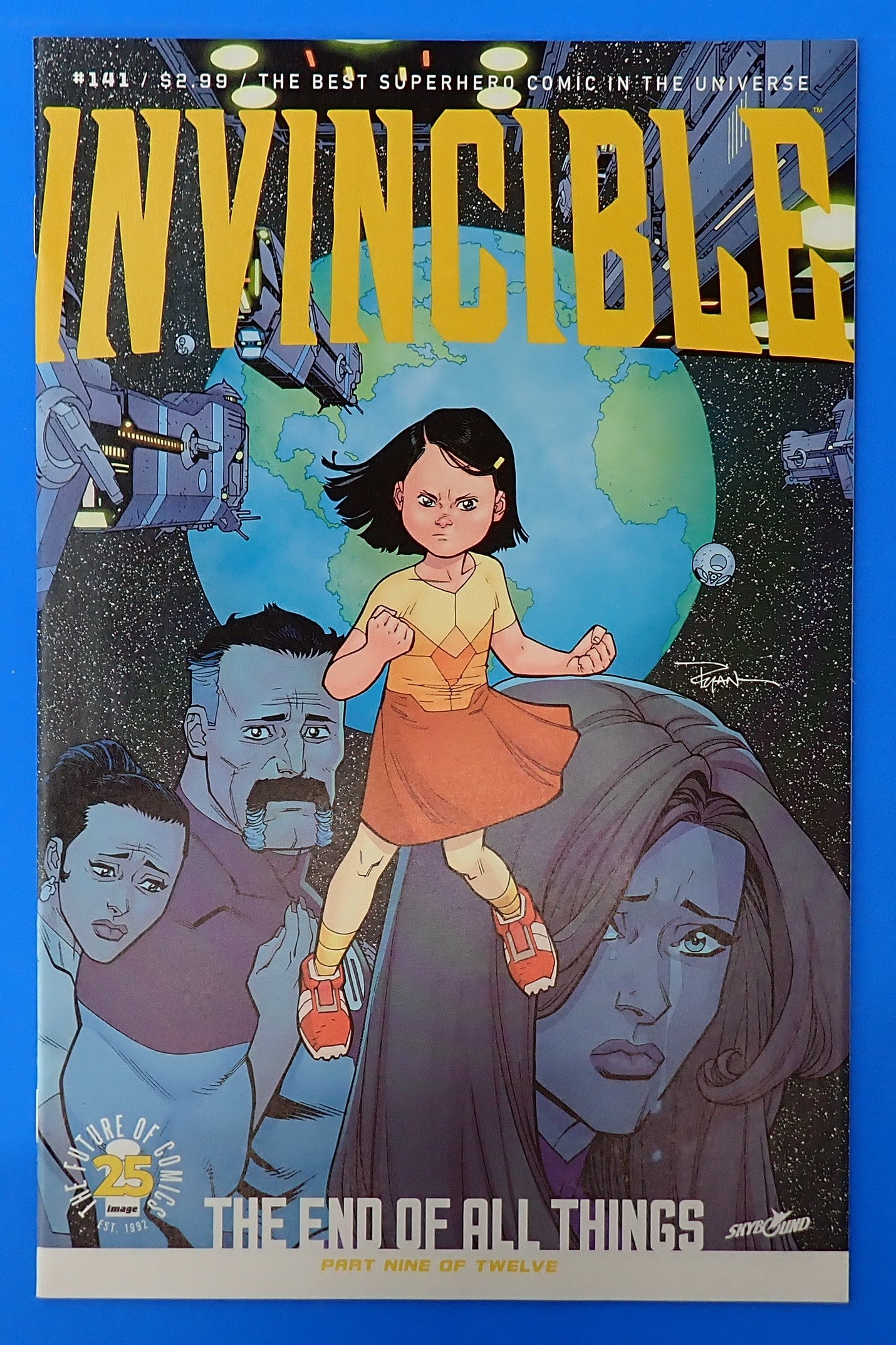 Invincible #141 (2017) - NM- (9.2) - Death of Omni-Man