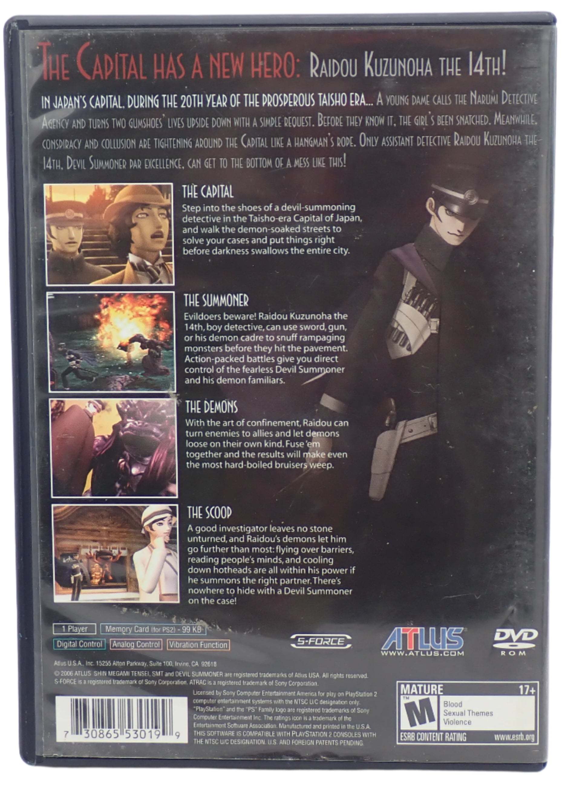 Devil Summoner: Raidou Kuzunoha vs The Souless Army - PS2