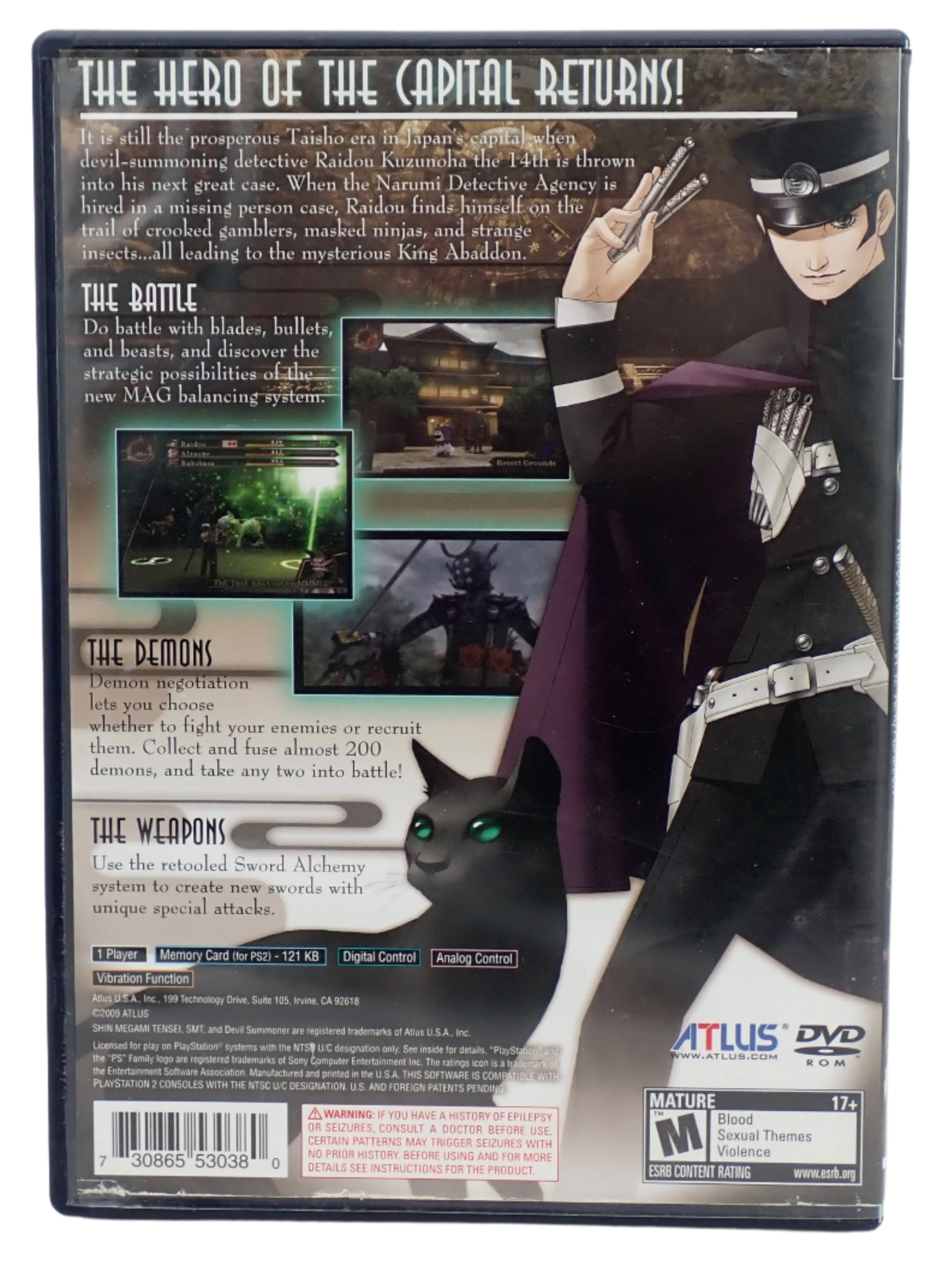 Devil Summoner 2: Raidou Kuzunoha vs King Abaddon - PS2