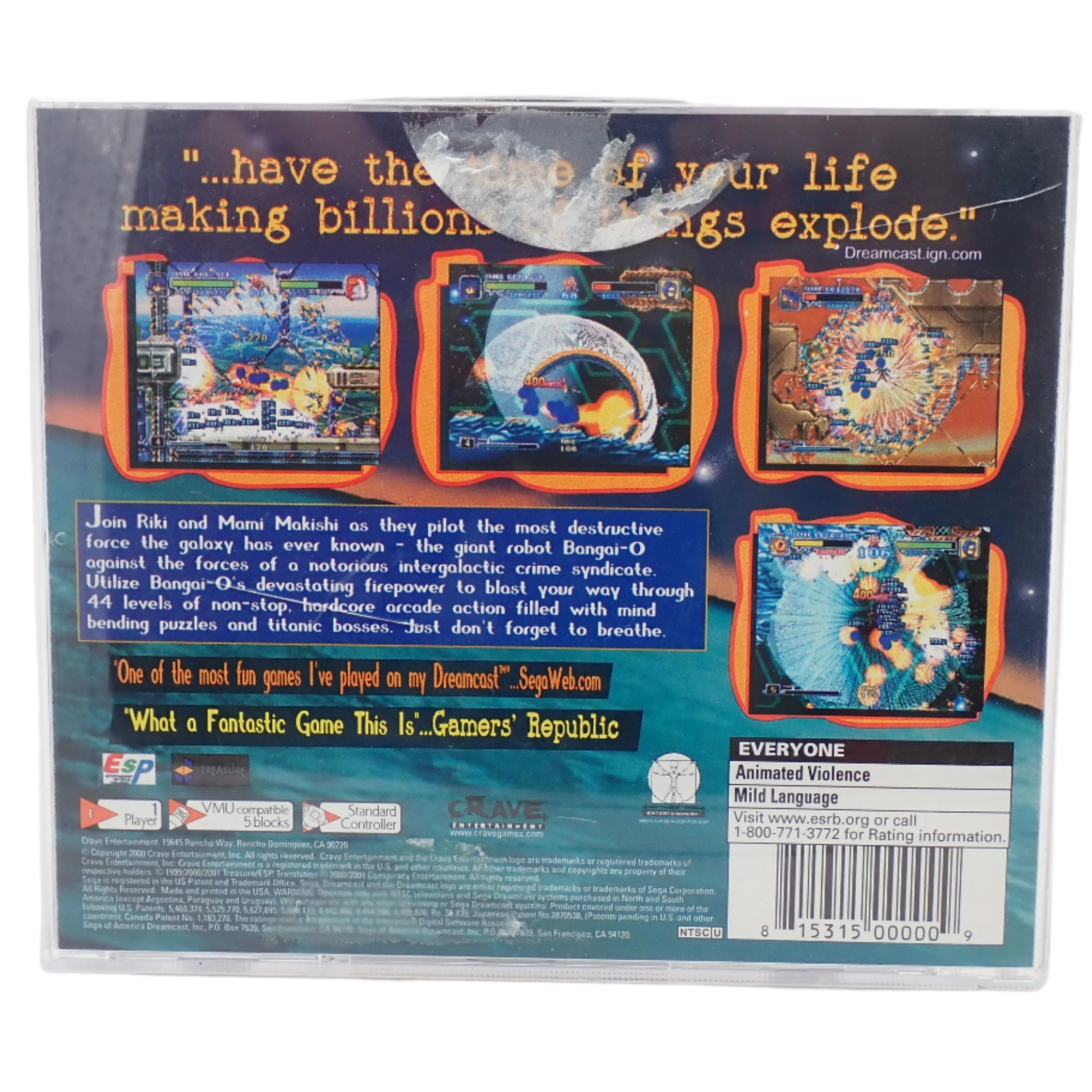 Bangai-O - Dreamcast