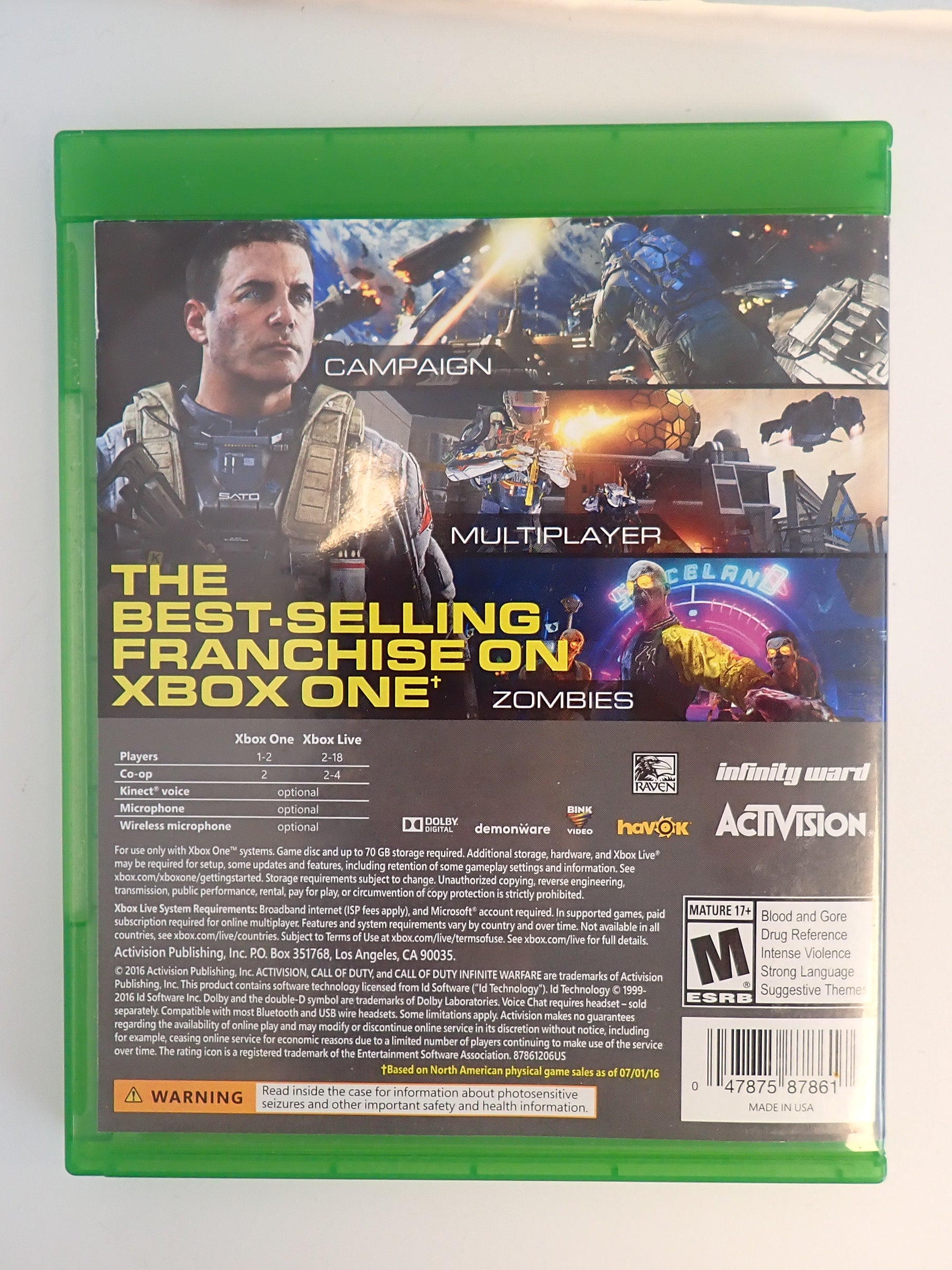 Call of Duty Infinite Warfare - Xbox One
