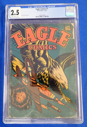 Eagle Comics #1 (1945) - CGC 2.5