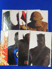 Alex Ross Timeless Covers - First Run - Lot of 34 (of 37) Near Complete NM Set