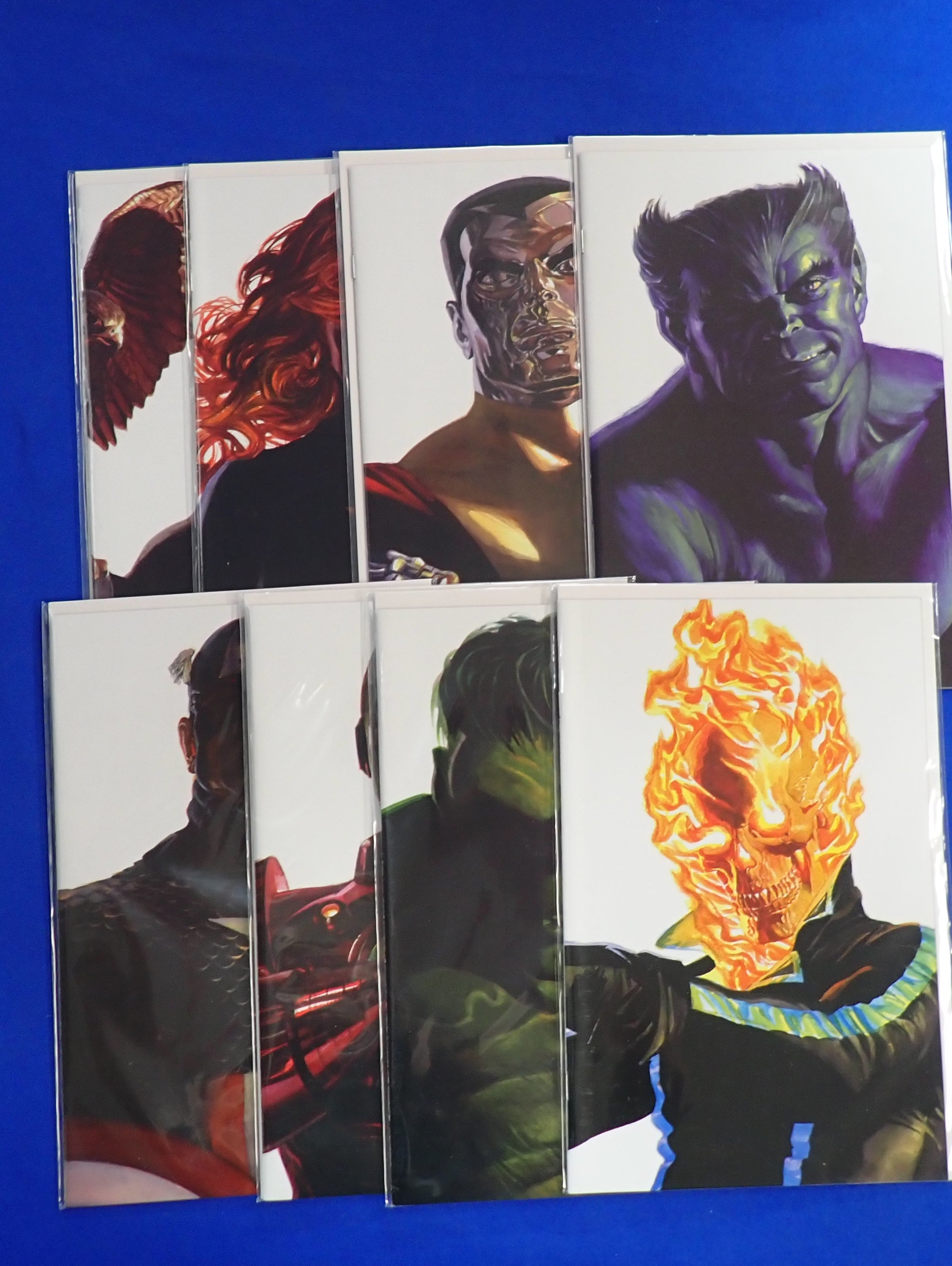 Alex Ross Timeless Covers - First Run - Lot of 34 (of 37) Near Complete NM Set