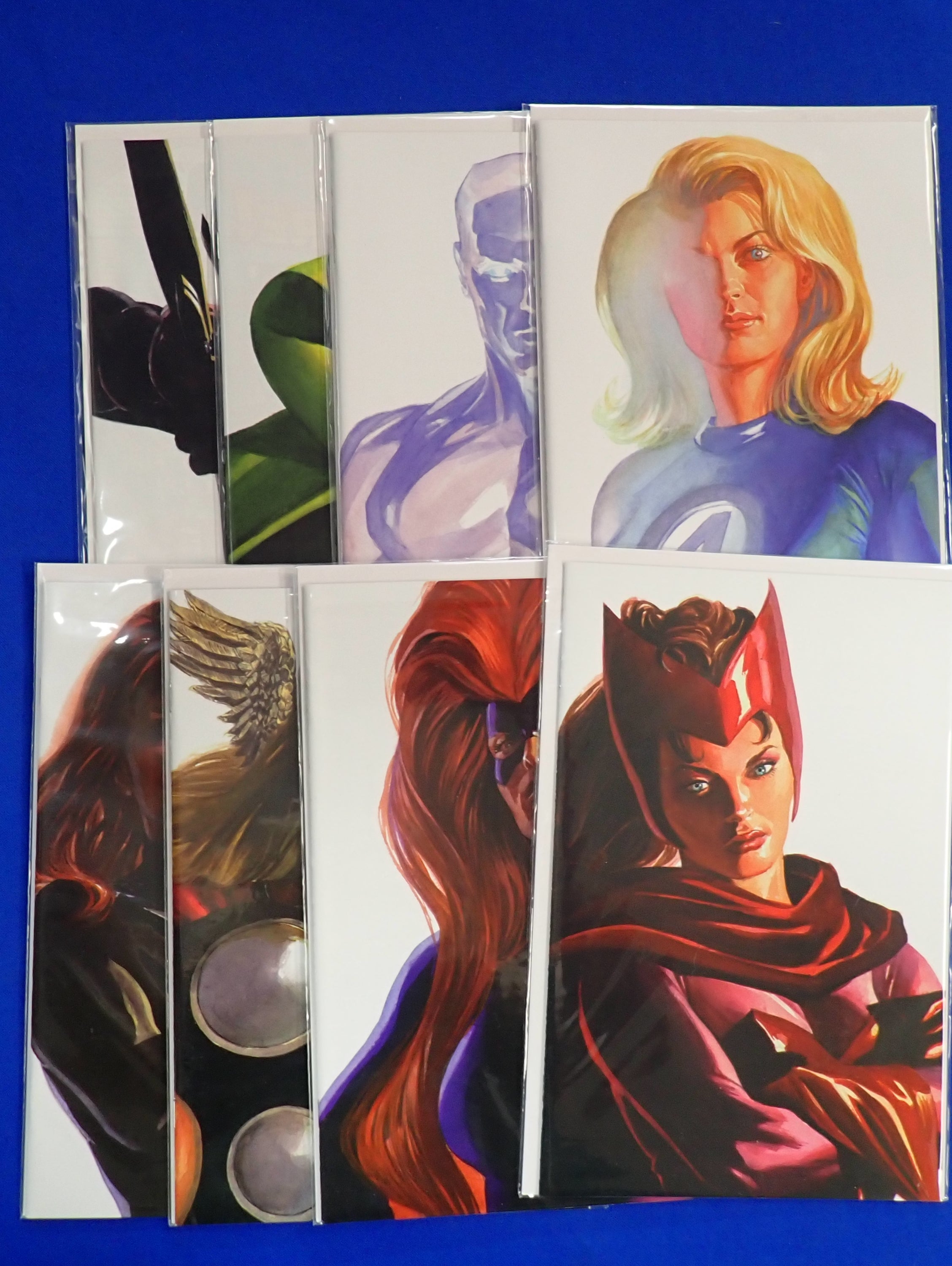 Alex Ross Timeless Covers - First Run - Lot of 34 (of 37) Near Complete NM Set