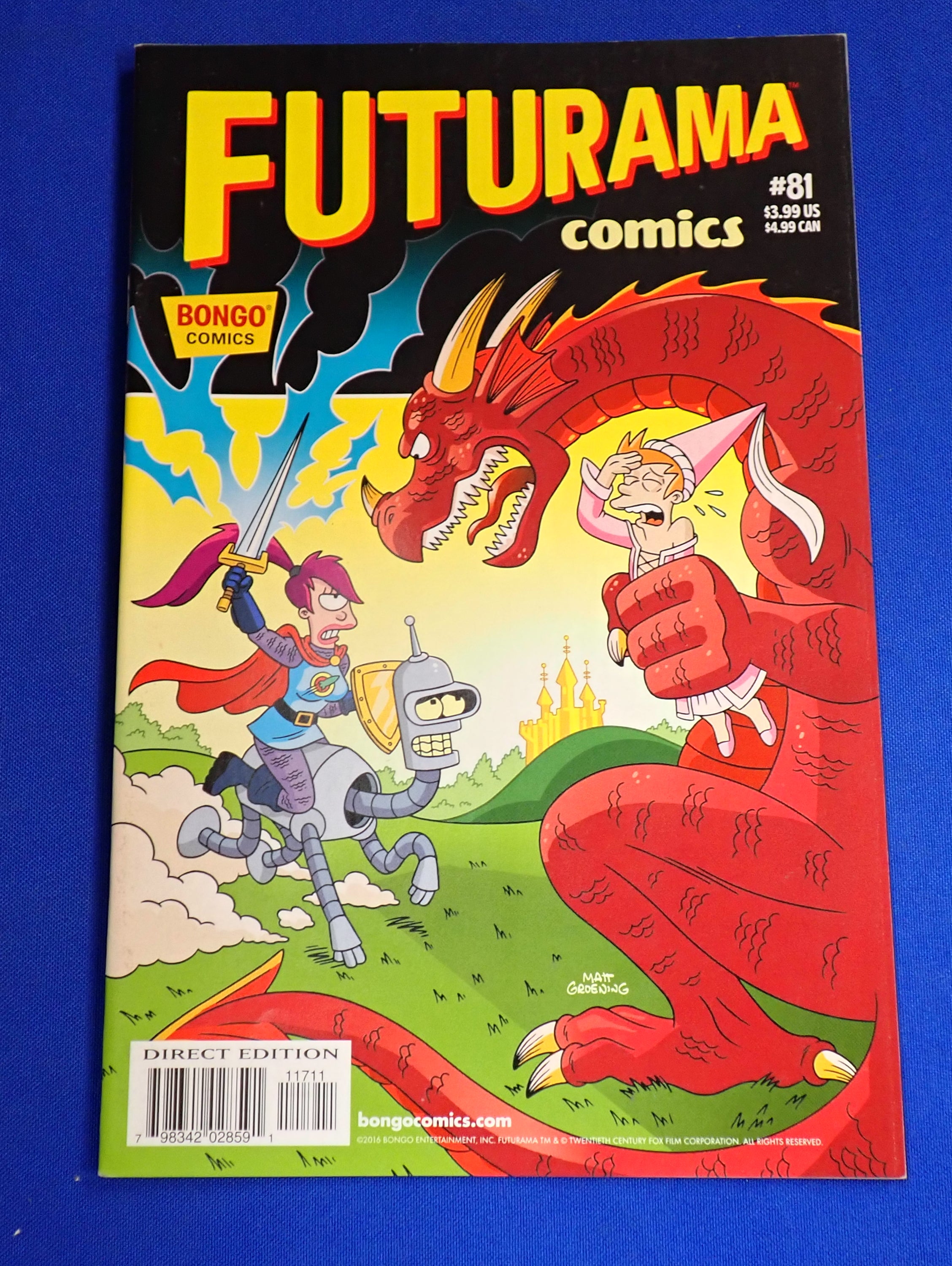 Futurama Comics #81 (2016) - VF/NM (9.0) - HTF Final Issue