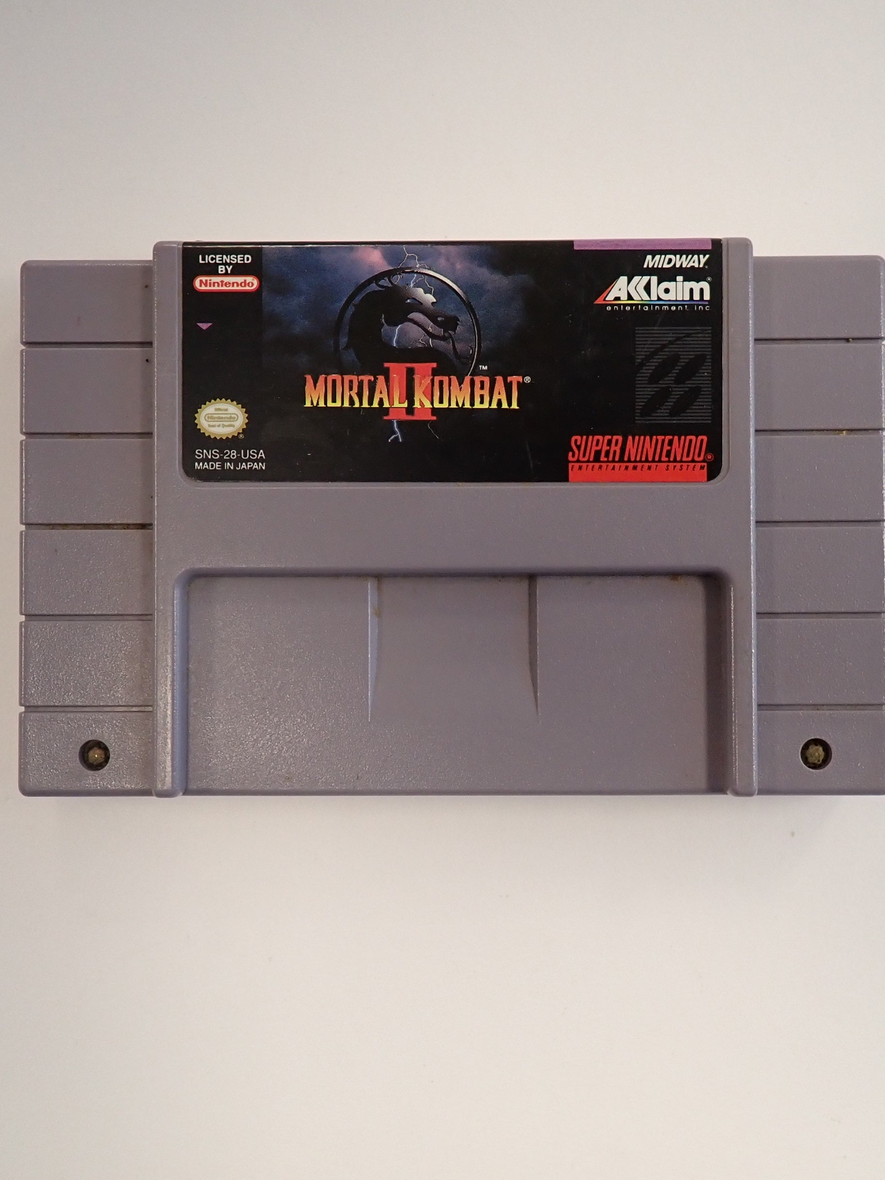 Mortal Kombat II - SNES [Loose]