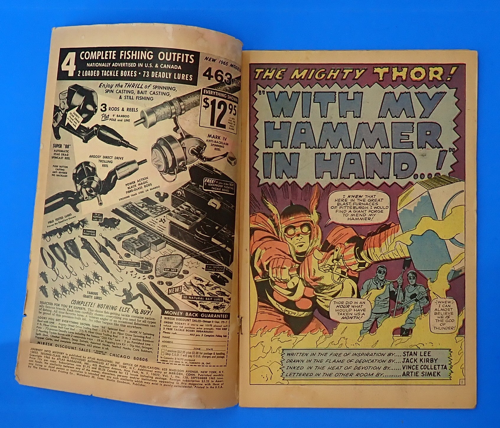 Journey Into Mystery #120 (1965) - GD- (1.8) - Sliver Age Issue