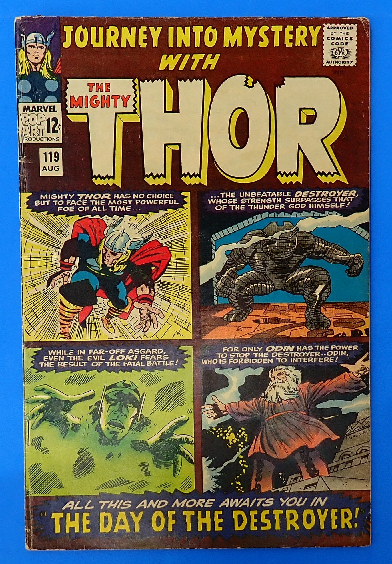 Journey Into Mystery #119 (1965) - VG (4.0) - 1st App. Warriors Three