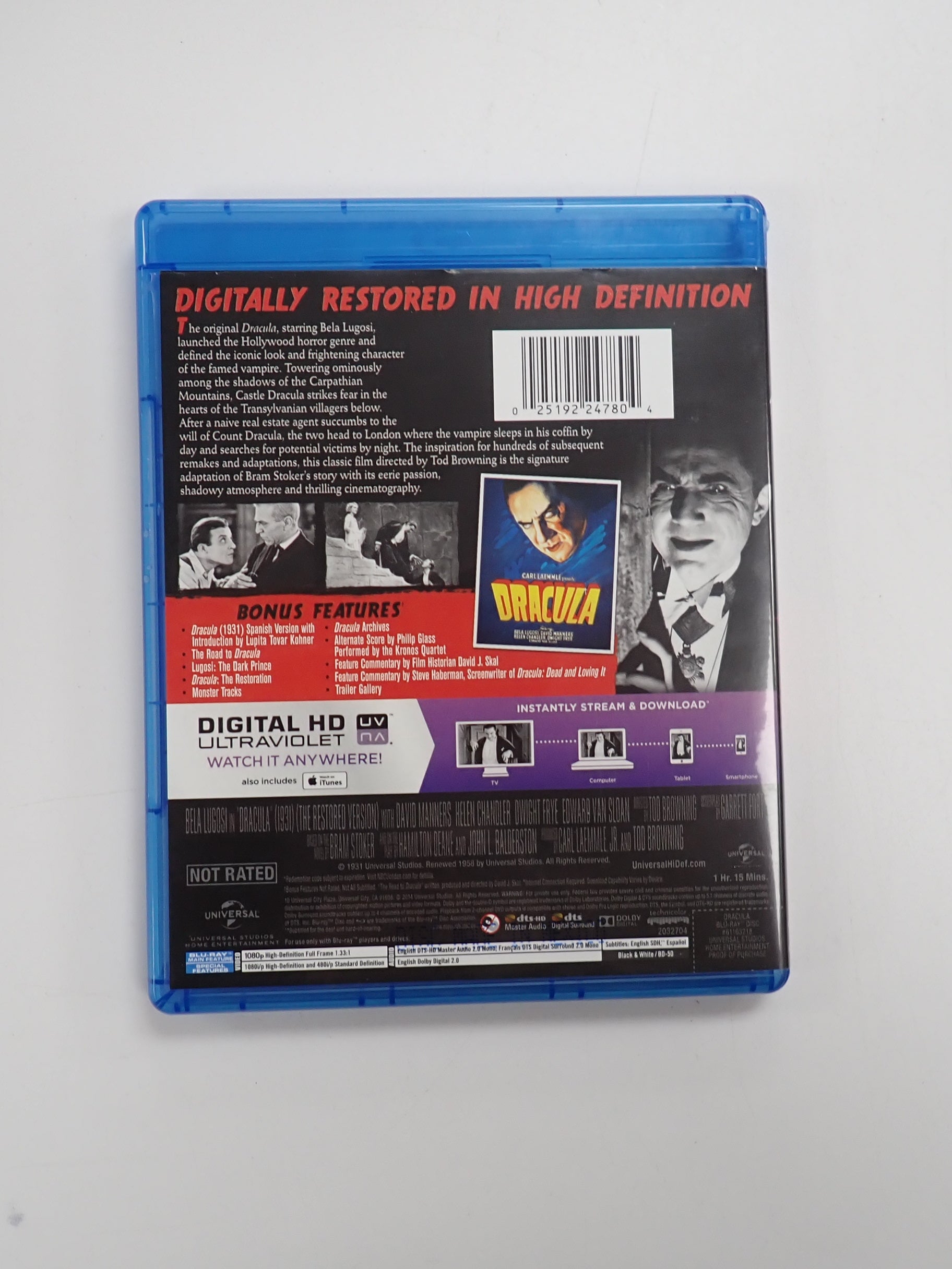 Bela Lugosi's Dracula [Limited Edition Glow in the Dark Art] - [Pre-Owned]