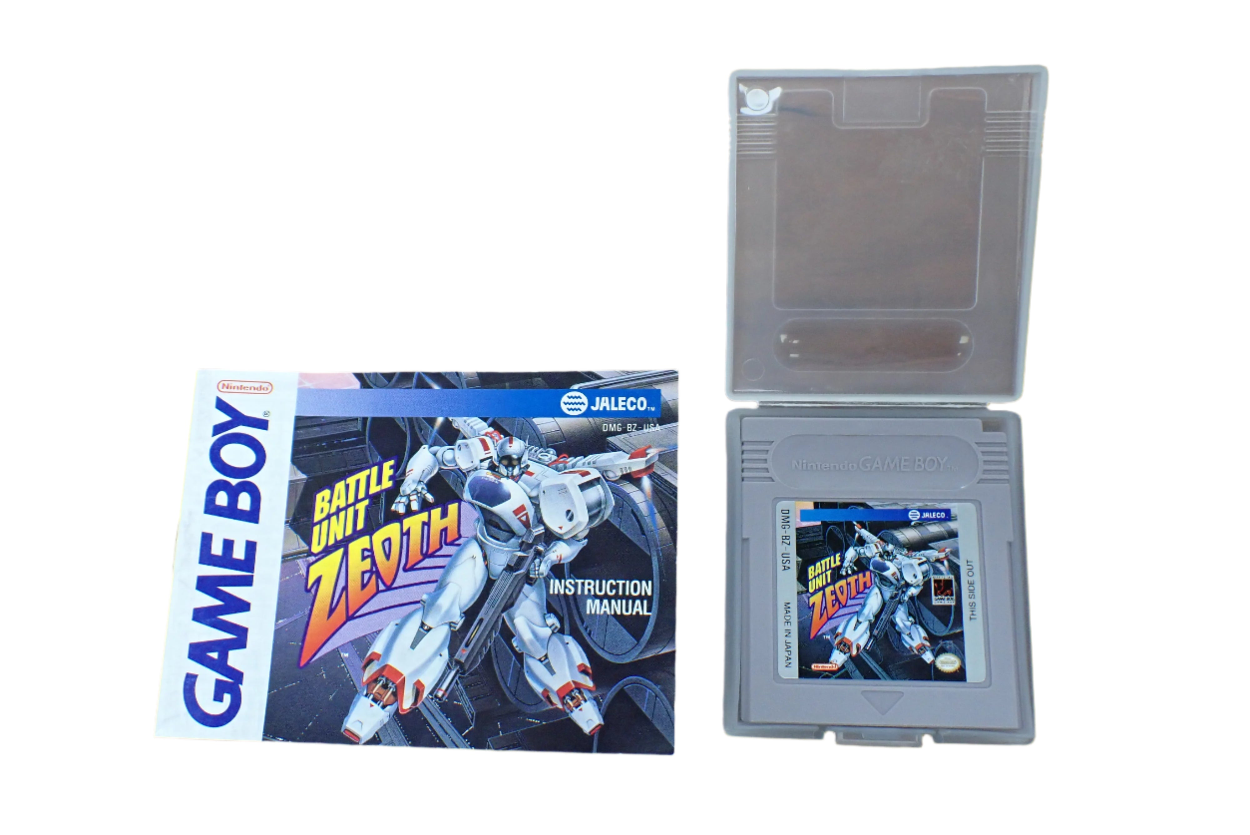 Battle Unit Zeoth w/ Manual - Game Boy