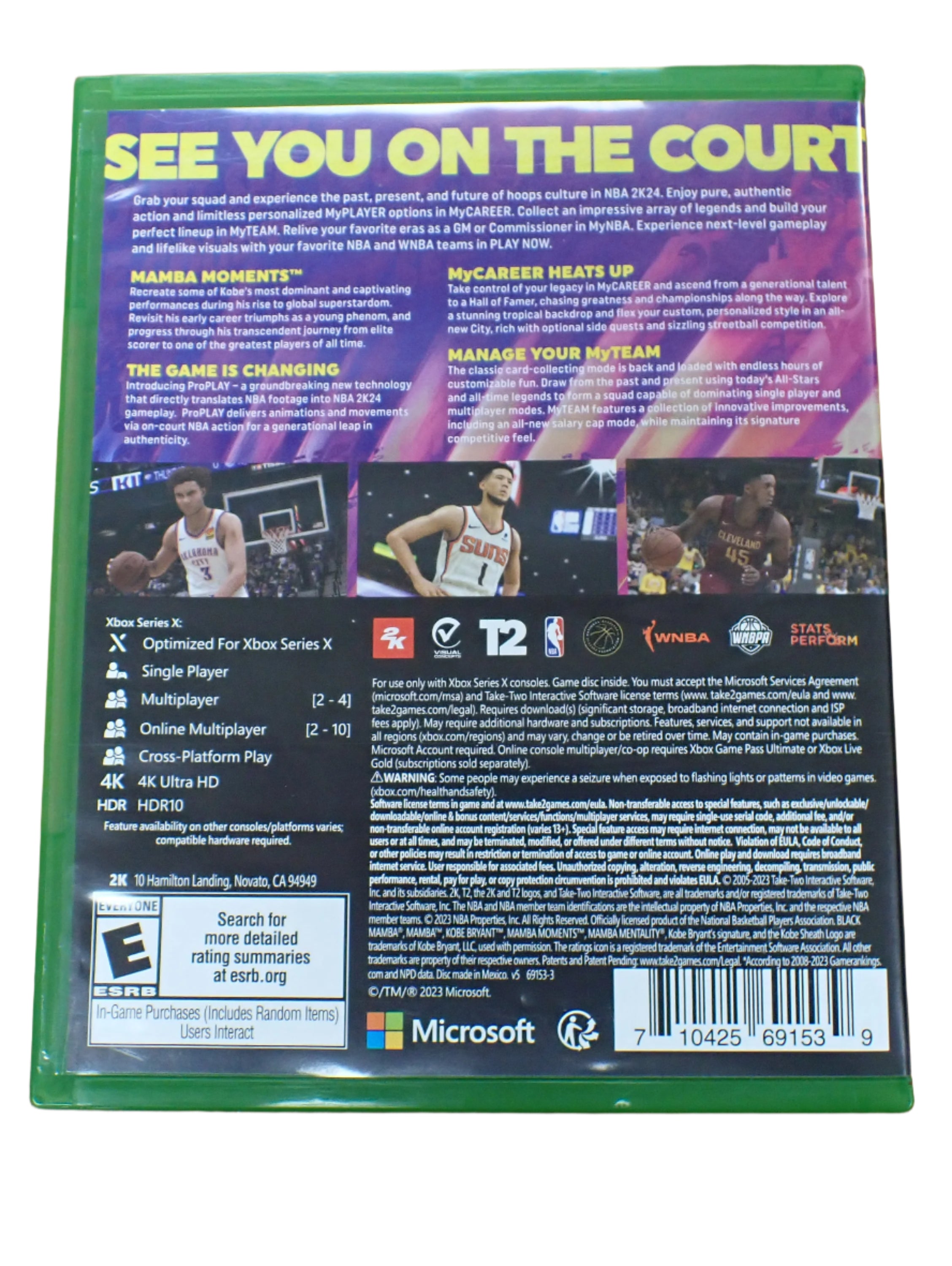 NBA 2K24 Kobe Bryant Edition - Xbox Series X