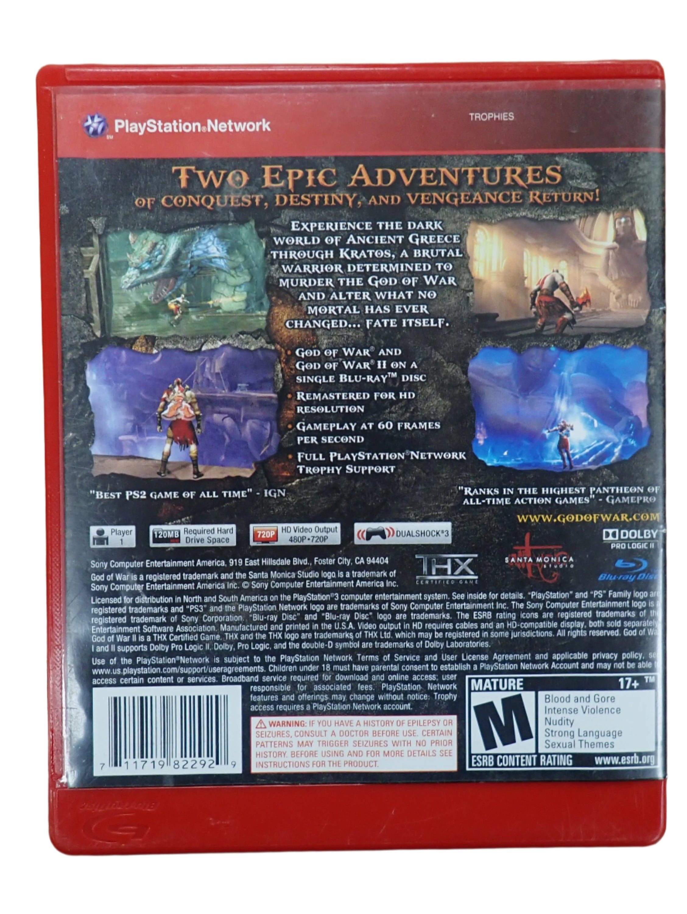 God of War Collection - PS3