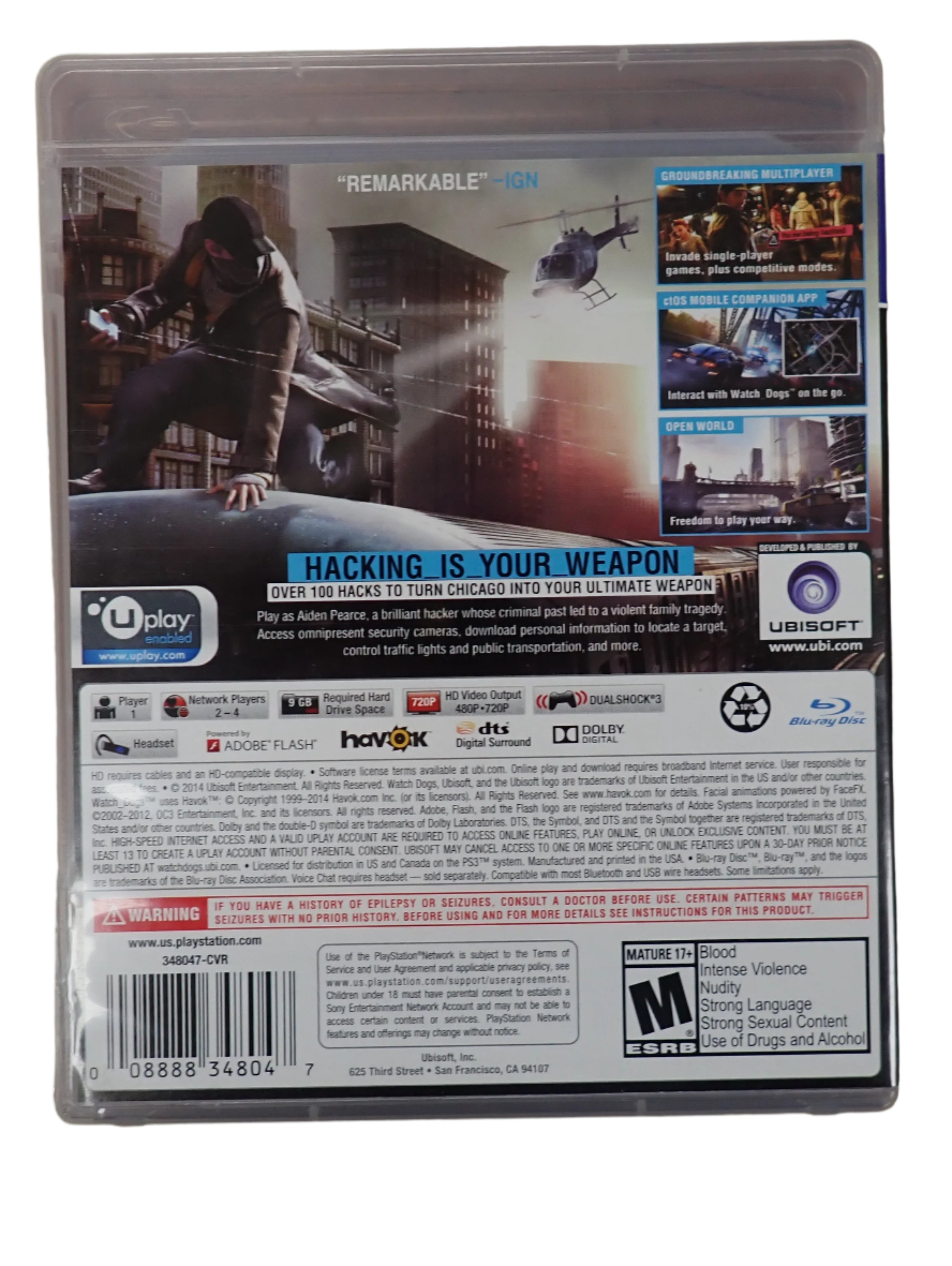 Watch Dogs - PS3