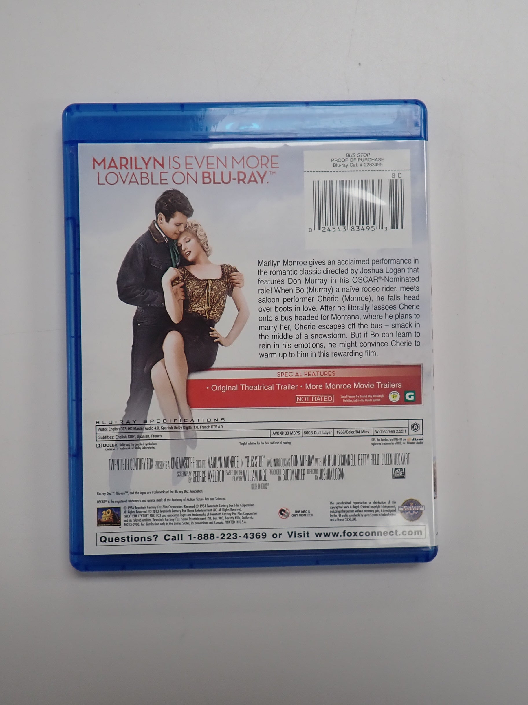 Bus Stop - Blu-Ray [Pre-Owned]