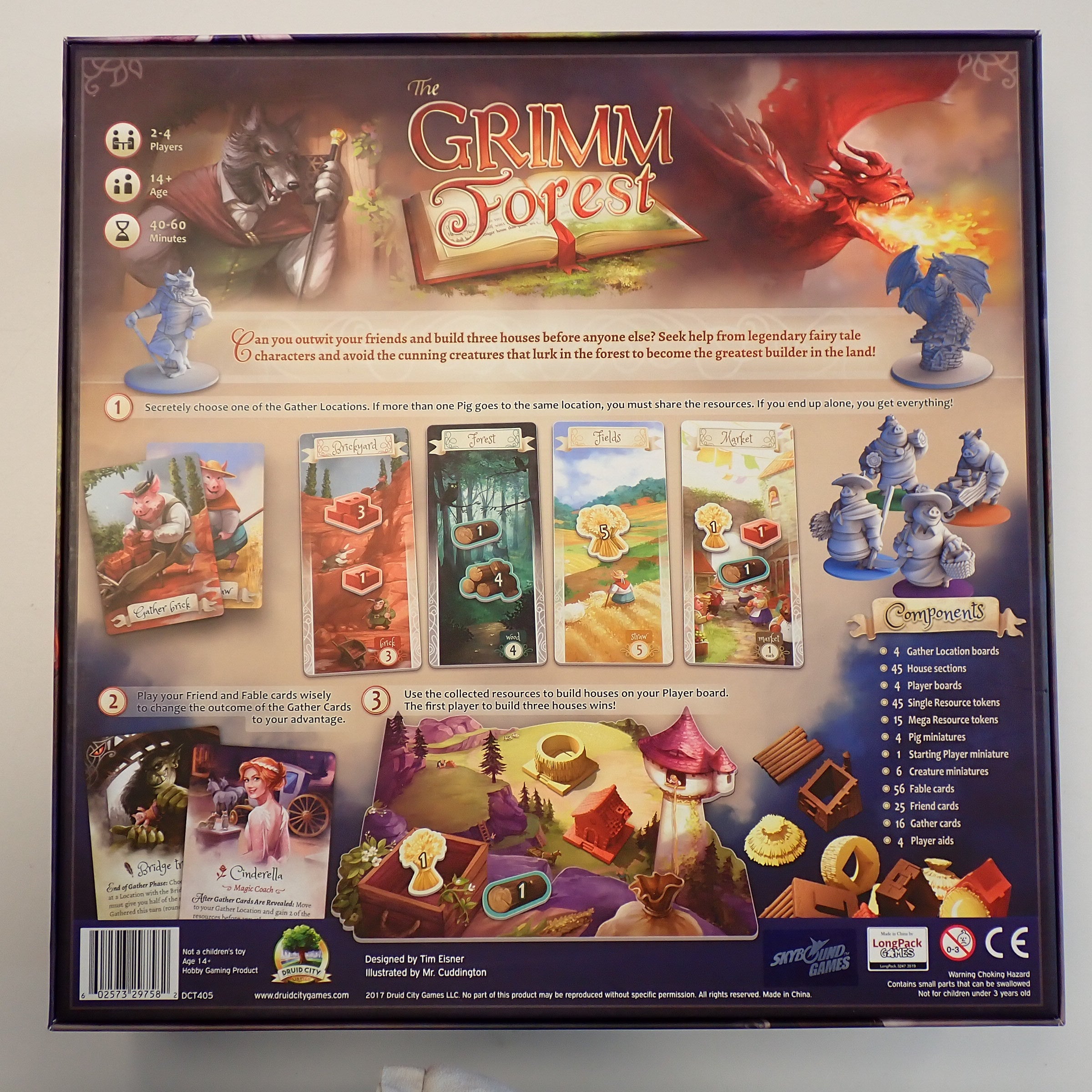 The Grimm Forest Tim Eisner Board Game (Kickstarter Edition) - [Pre-Owned]